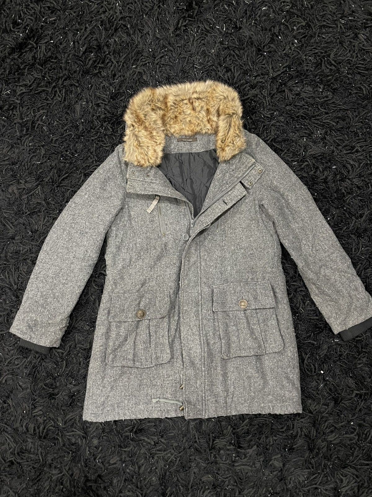 Ciaopanic Japanese archival Ciaopanic parka fur long tail Jacket MOD M Size US M / EU 48-50 / 2 - 1 Thumbnail