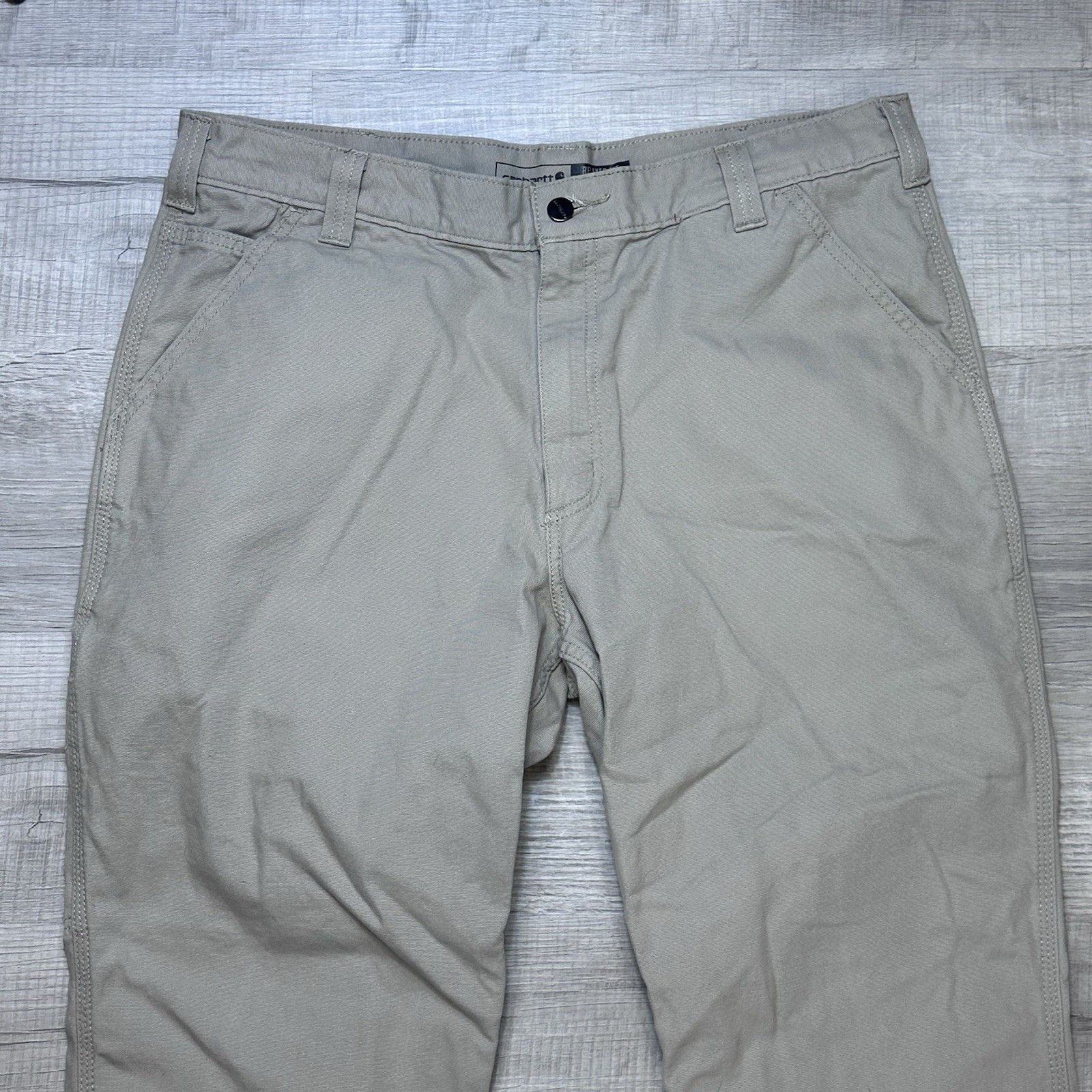 Carhartt Carhartt Pants Mens 38x32 Rigby Rugged Canvas Relaxed Fit Size US 38 / EU 54 - 3 Thumbnail
