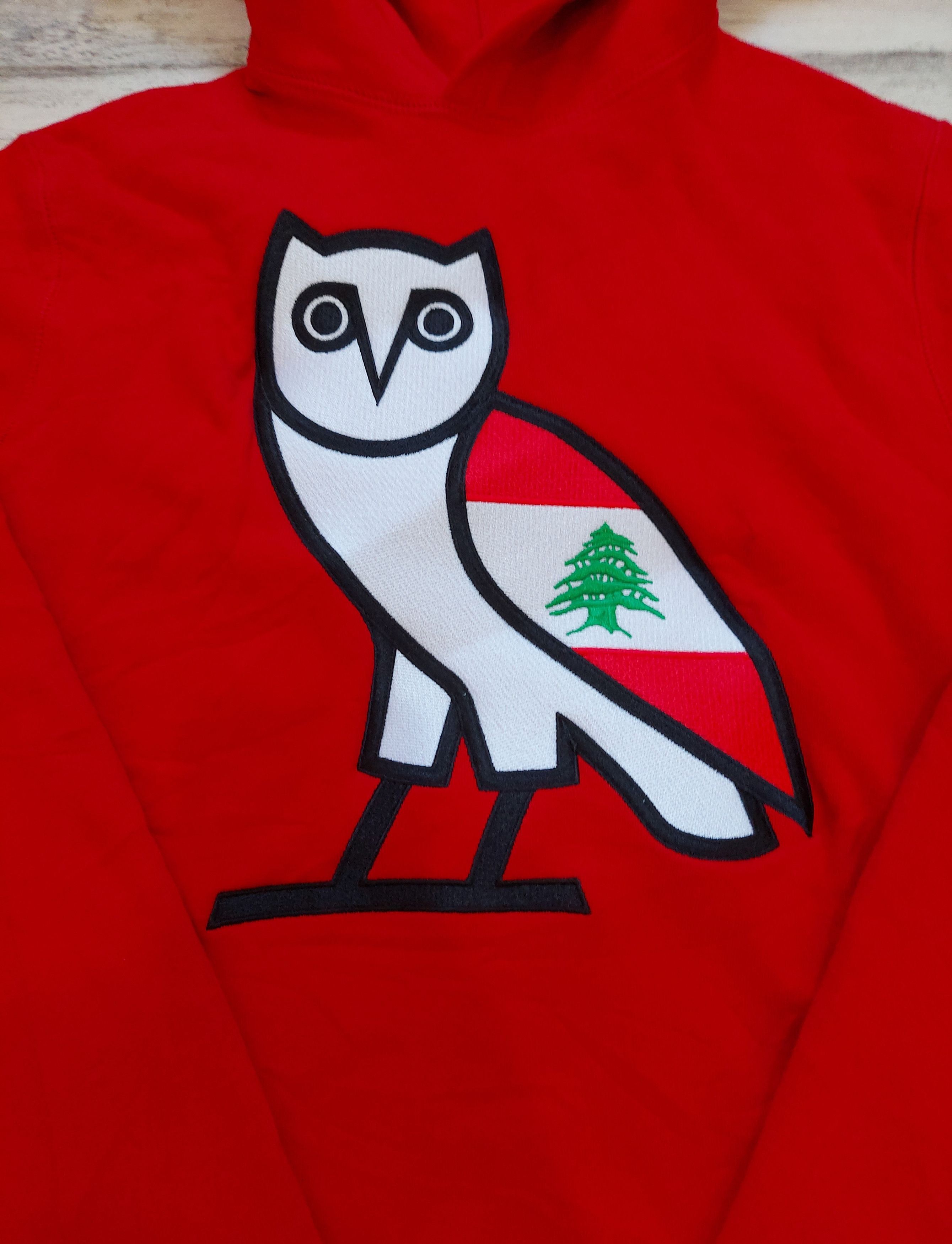 Drake × October's Very Own OVO OG OWL X LEBANON collab Hoodie limited edition Size US XS / EU 42 / 0 - 2 Thumbnail