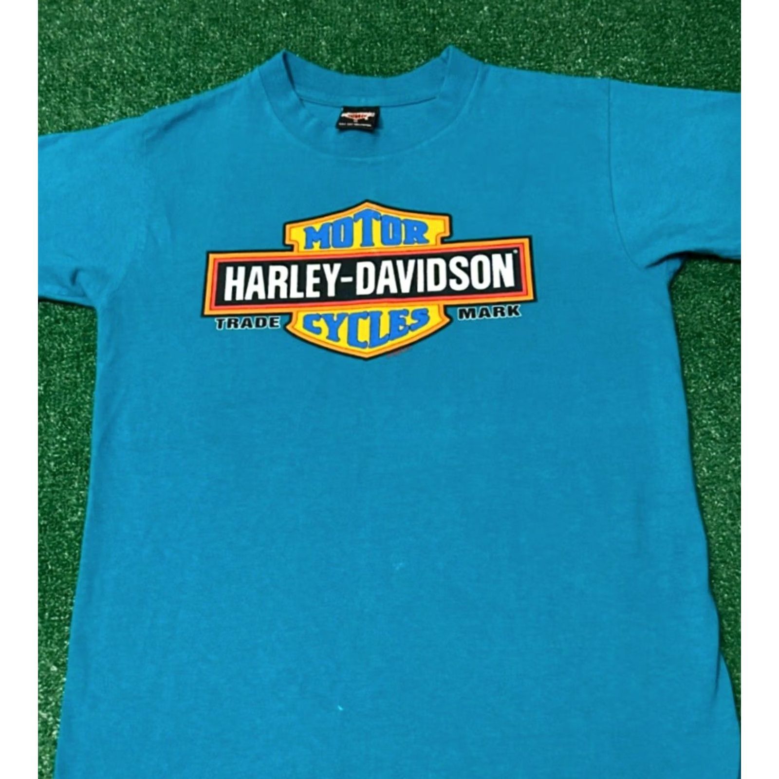Harley Davidson VINTAGE Harley-Davidson Logo Daytona Eagle 1999 VTG Shirt Mens Size M Blue 90s 1990s Motorcycle Biker Grunge Hip Hop Vintage Shirt Mens M Size US M / EU 48-50 / 2 - 2 Thumbnail