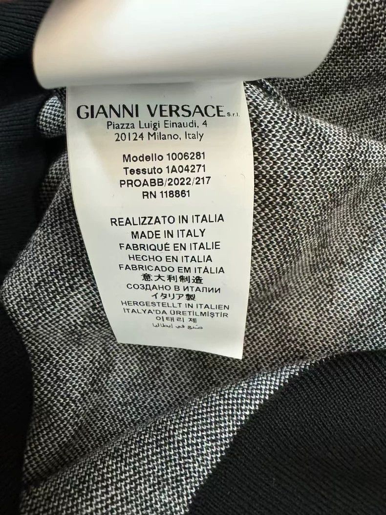Versace Versace Men's cardigan knitwear Size US L / EU 52-54 / 3 - 4 Thumbnail