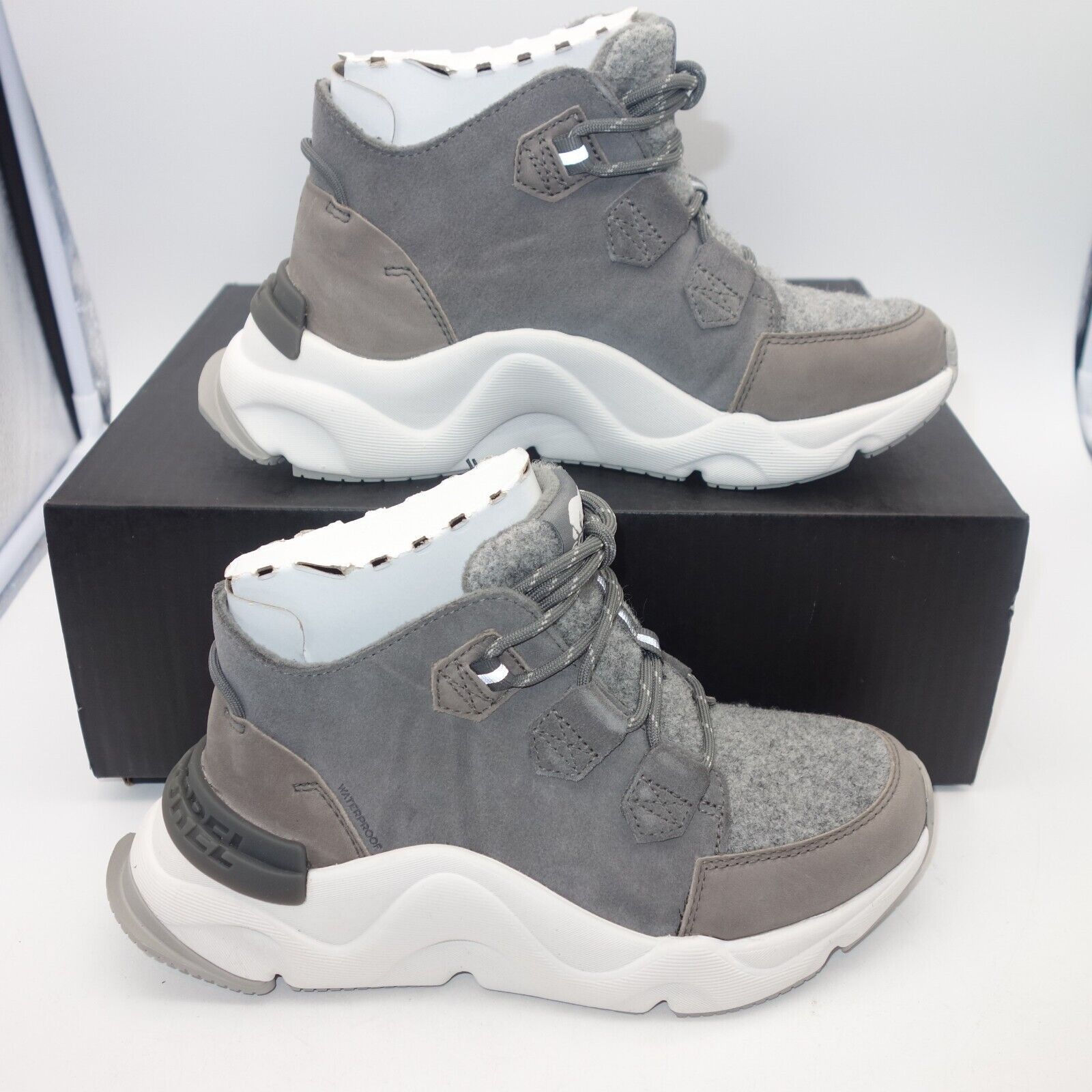 SOREL NEW Sorel Kinetic Caribou Waterproof Boots Women’s 6.5 Size US 6.5 / IT 36.5 - 3 Thumbnail