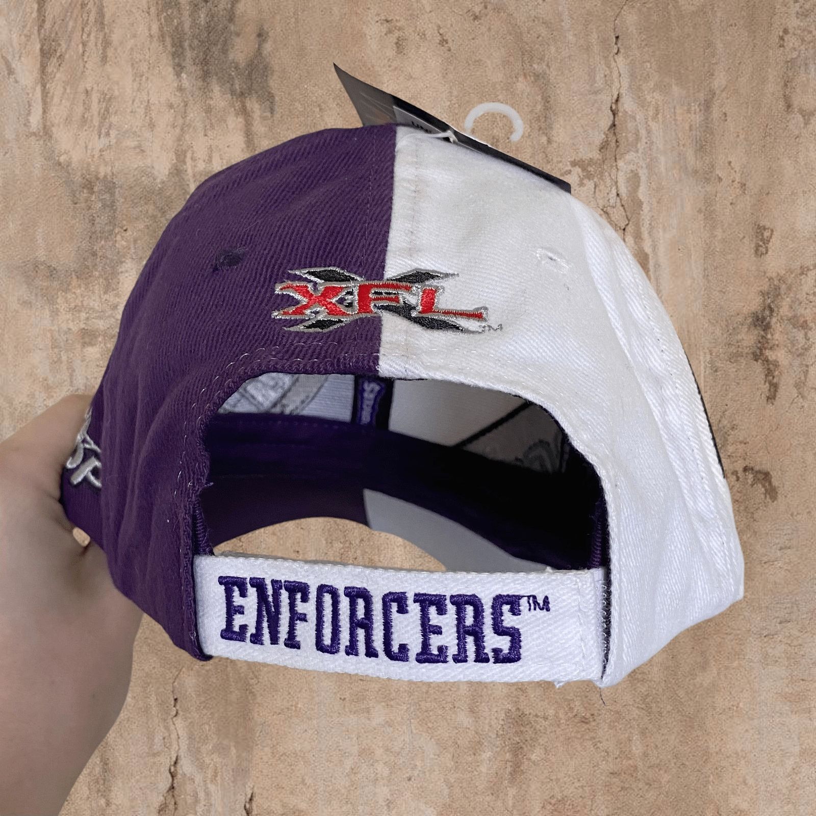 Vintage Vintage Y2K Chicago Enforcers XFL Hat OSFA Drew Pearson Size ONE SIZE - 5 Thumbnail