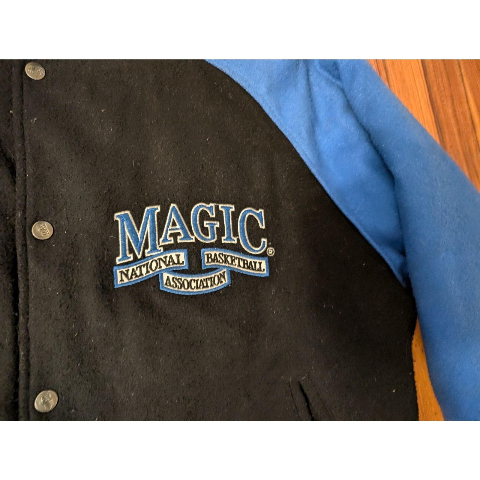 Logo Athletic Logo Athletic VTG Orlando Magic Blue XL Varsity Jacket Size US XL / EU 56 / 4 - 5 Thumbnail