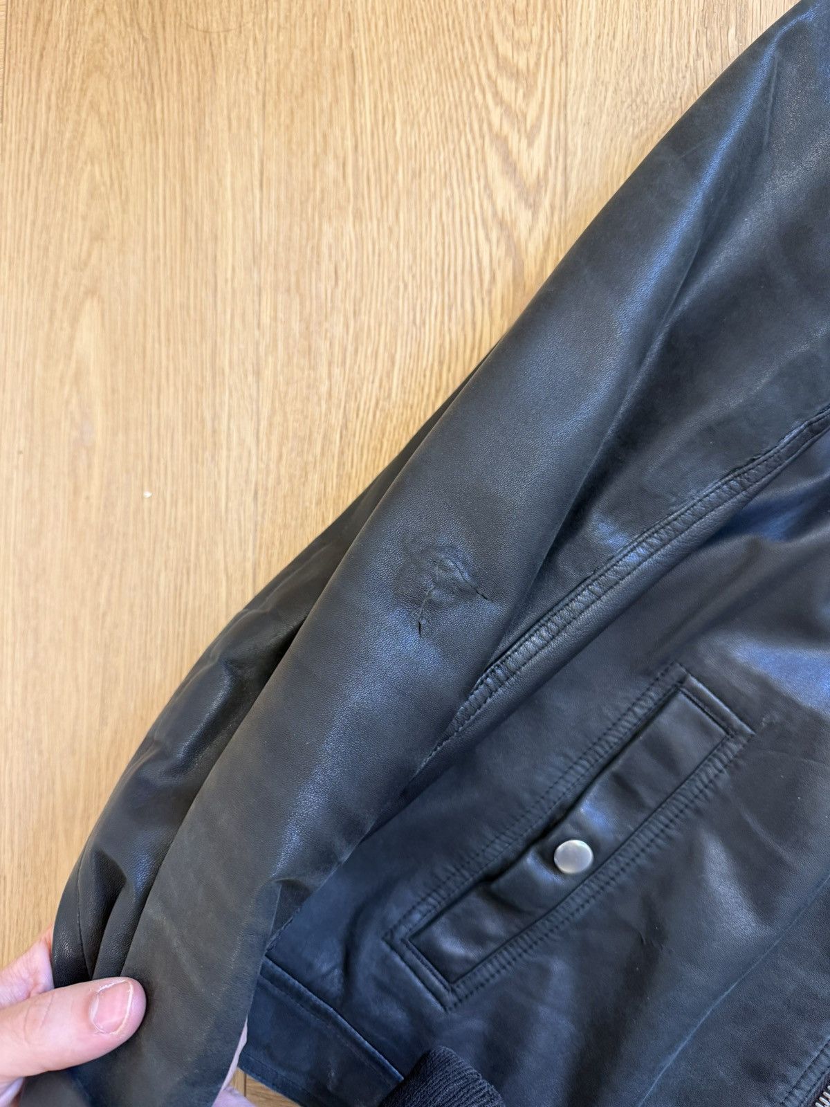Rick Owens Rick Owens Leather Jacket Size US M / EU 48-50 / 2 - 12 Thumbnail