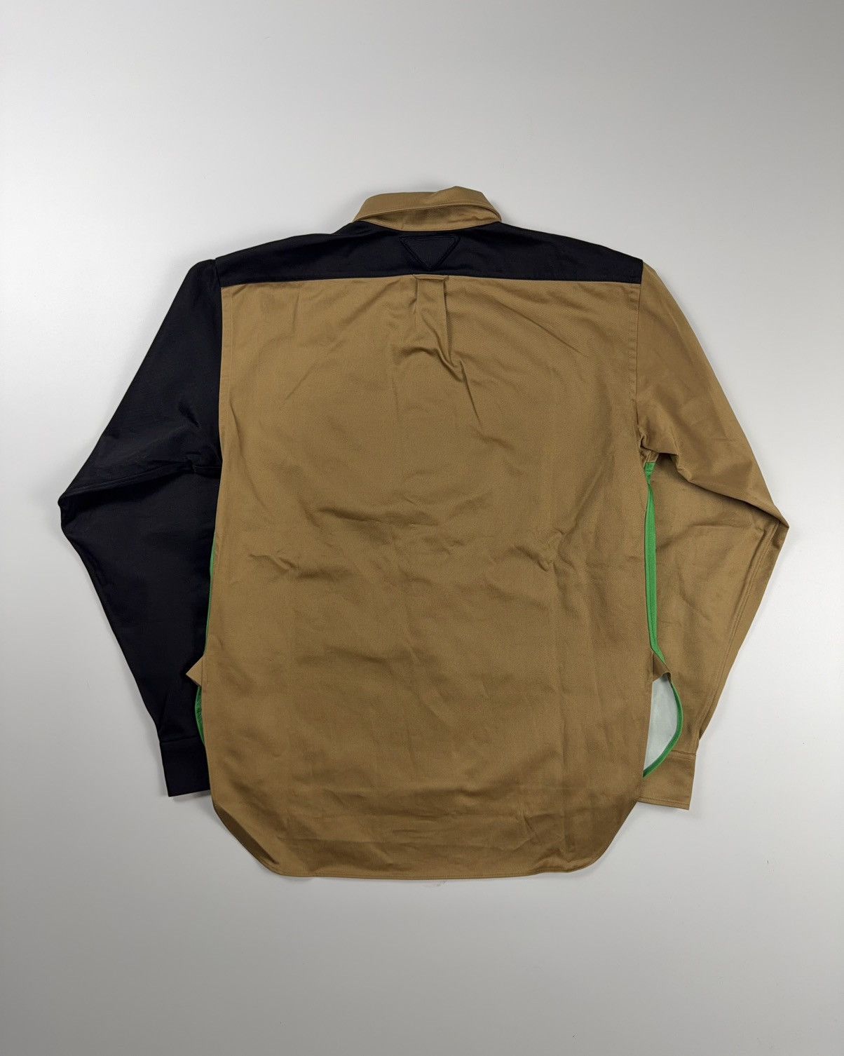 Prada SS20 COLORBLOCK SHIRT Size US S / EU 44-46 / 1 - 7 Thumbnail