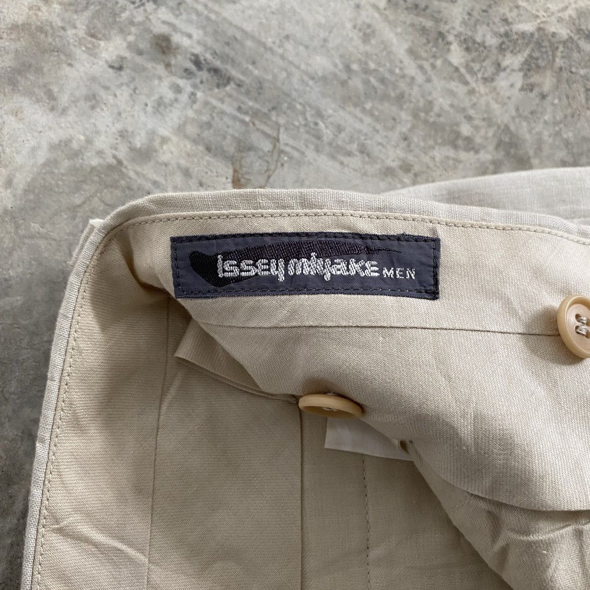 Issey Miyake 1980’s Issey Miyake Linen Pleated Baggy Trouser Pants Size US 28 / EU 44 - 20 Thumbnail