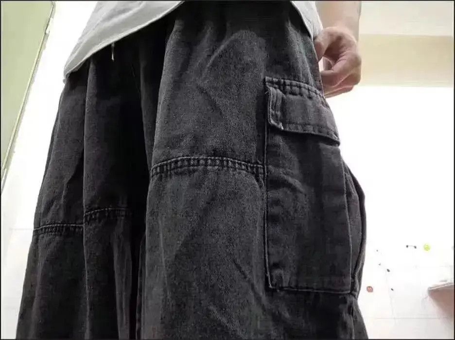 Japanese Brand Baggy Cargo Pants Size US 32 / EU 48 - 3 Thumbnail