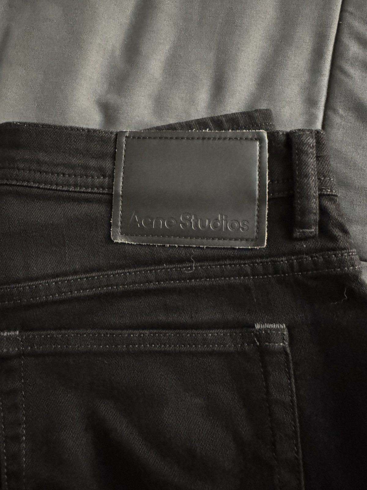 Acne Studios Acne Studios Bla Konst River Stay Black Size US 32 / EU 48 - 4 Thumbnail