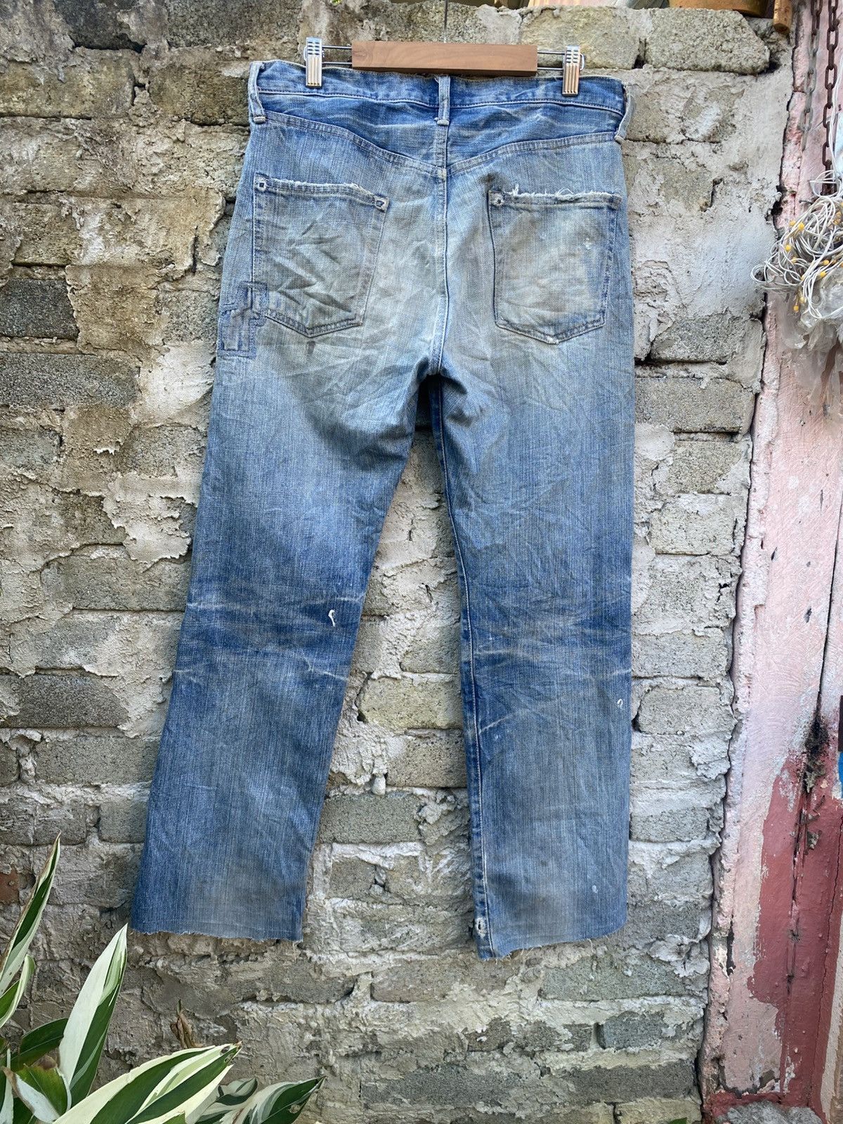 Spellbound Spellboud Domingo 90s Ripped Thrashed Jeans Size US 34 / EU 50 - 5 Thumbnail