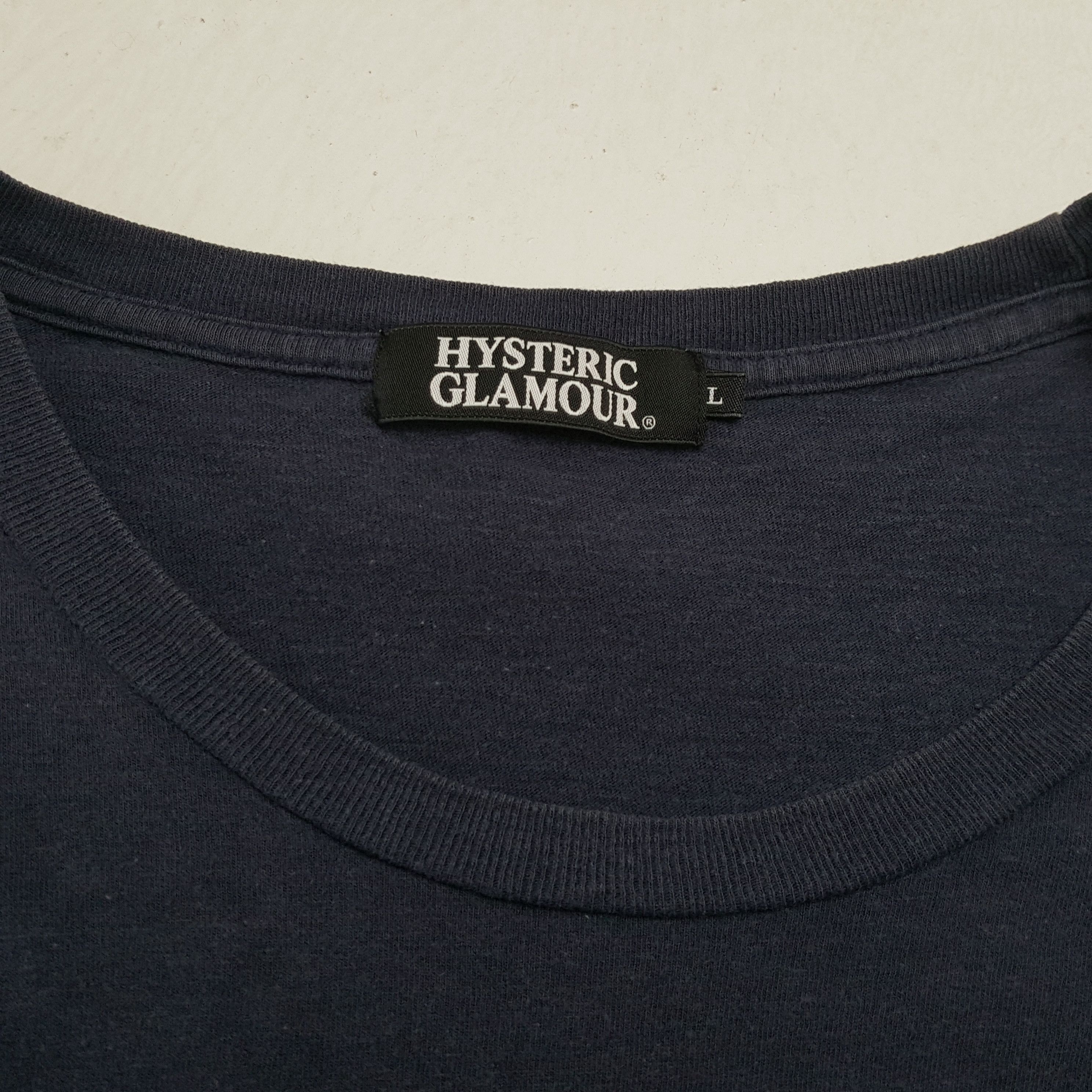 Hysteric Glamour × Japanese Brand × Vintage HYSTERIC GLAMOUR Japanese Brand Streetwear Style Tshirt Size US M / EU 48-50 / 2 - 9 Thumbnail