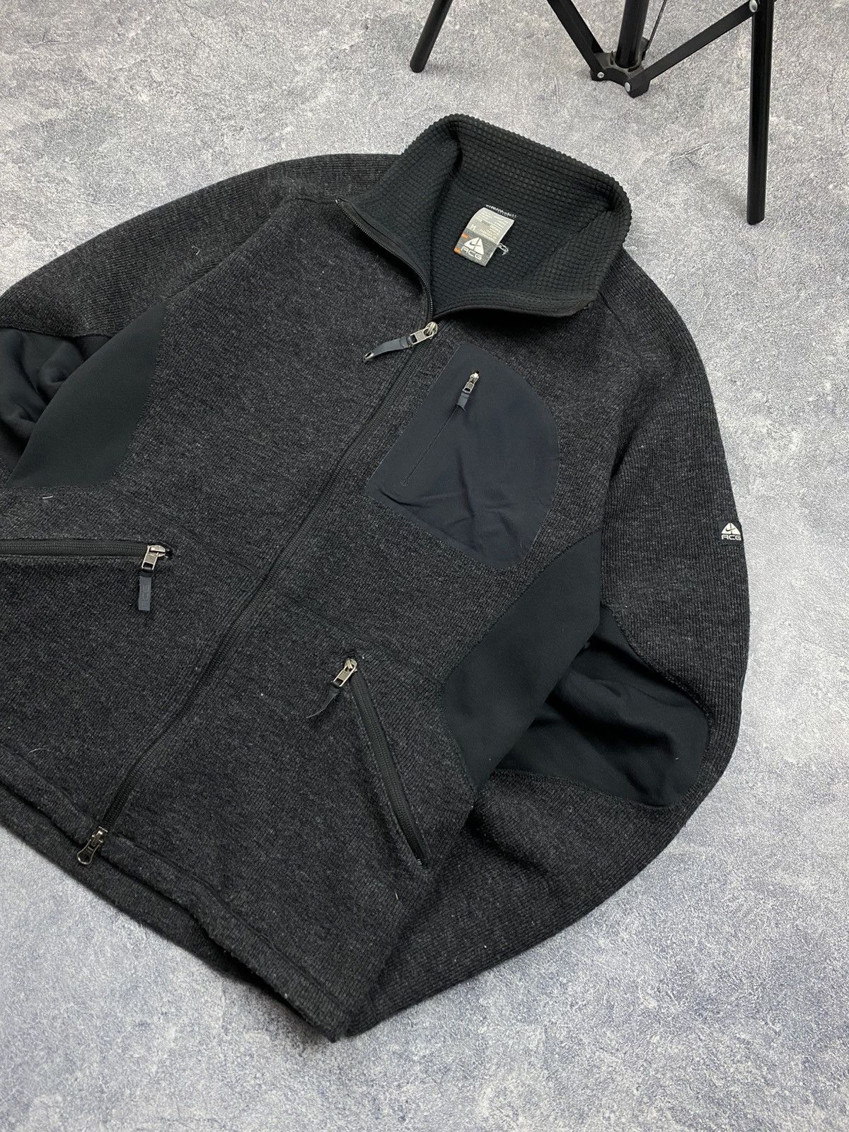 Nike × Nike ACG × Vintage Vintage Nike ACG fleece jacket size M logo Size US M / EU 48-50 / 2 - 2 Thumbnail