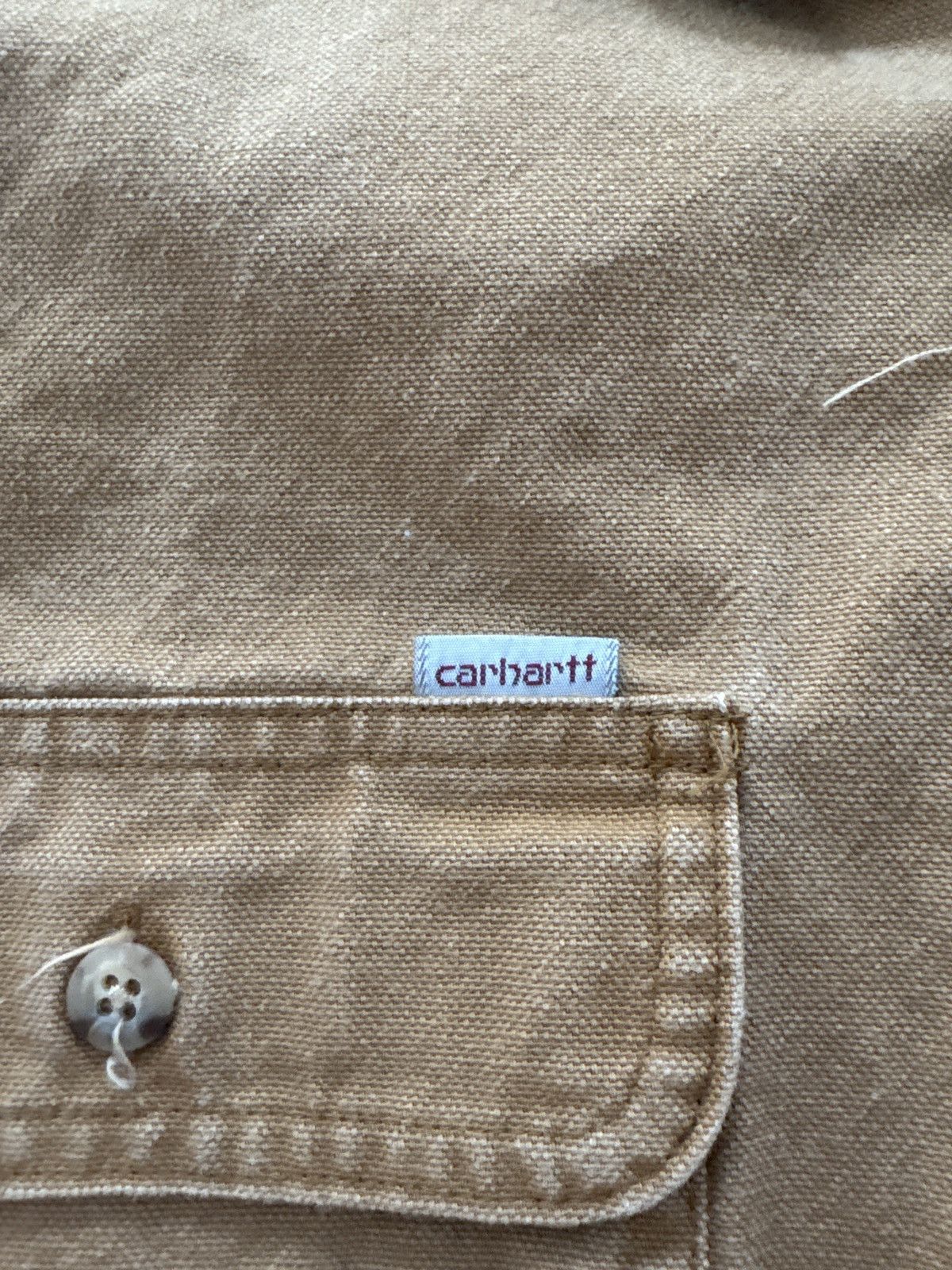 Carhartt Vintage Carhartt Work Shirt - Distressed Brown Size US M / EU 48-50 / 2 - 4 Thumbnail