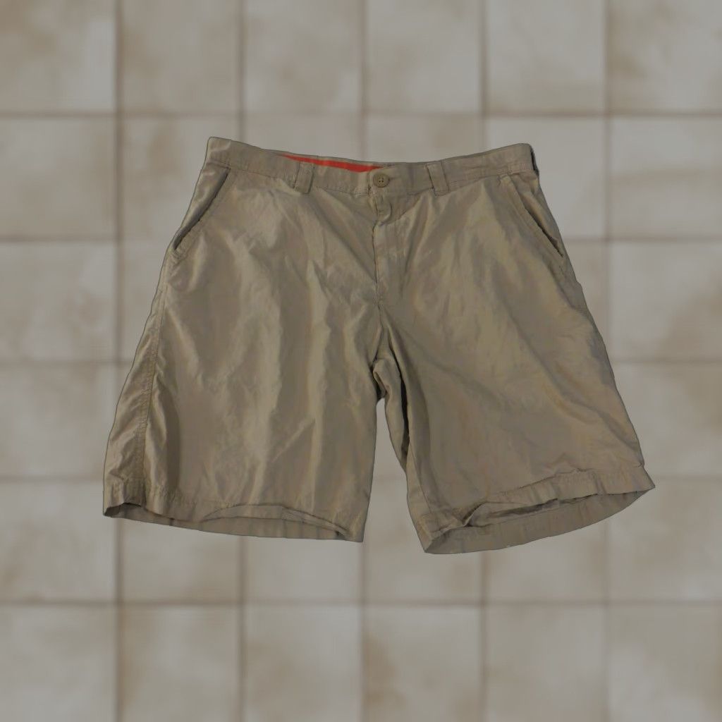 Vintage Columbia Shorts Mens 36W Khaki Outdoor Hiking Casual Cotton Beige Size US 36 / EU 52 - 1 Thumbnail
