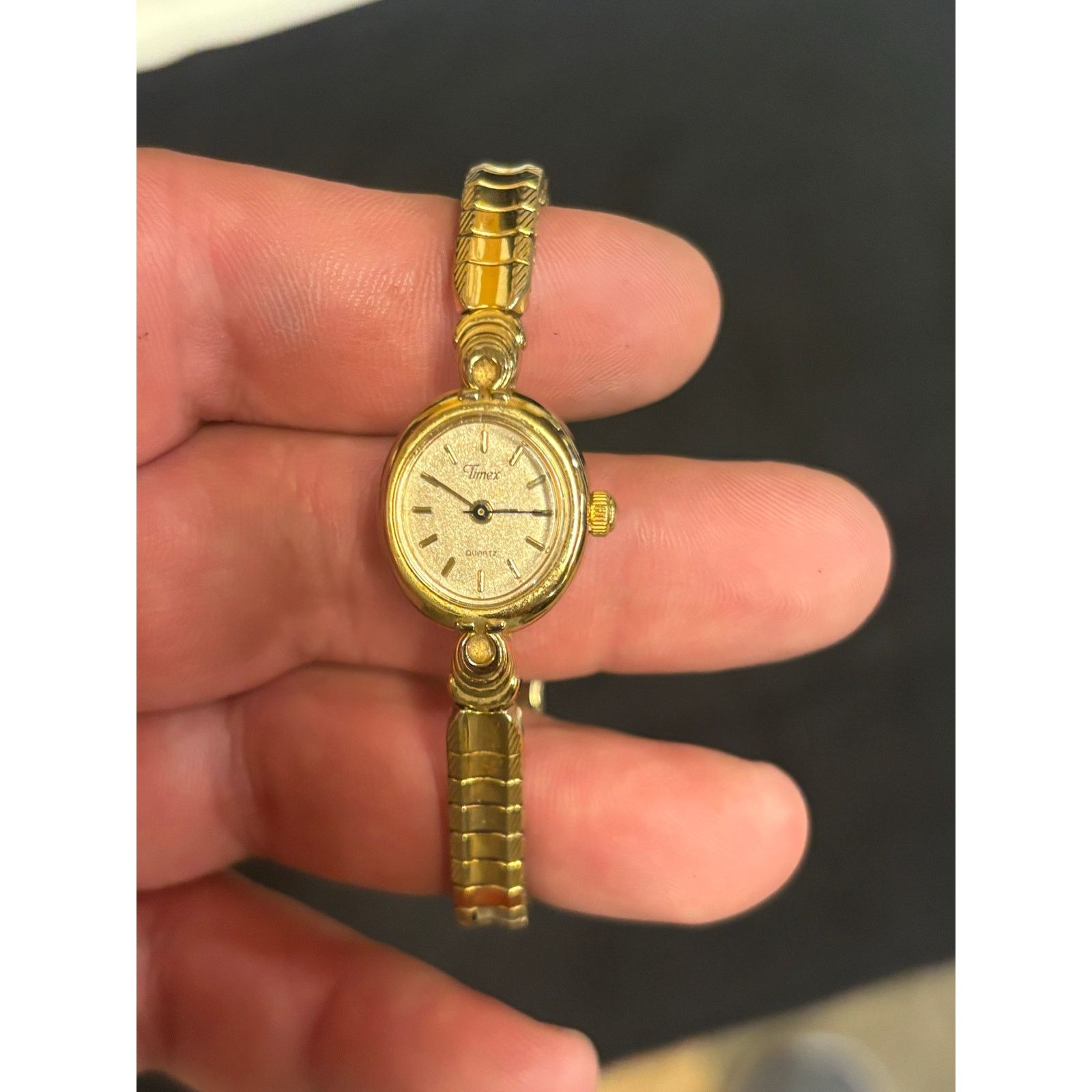 Timex Timex Gold Tone Women’s Watch! New Battery! Size ONE SIZE - 10 Thumbnail