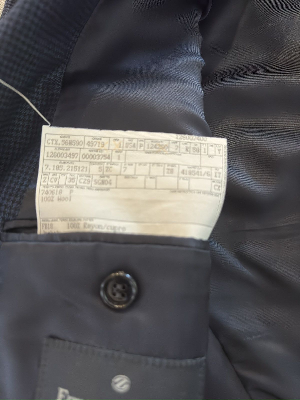Ermenegildo Zegna Ermenegildo Zegna Vintage 15 Milmil 15 Wool Jacket 48R $3690 Size 48R - 9 Thumbnail