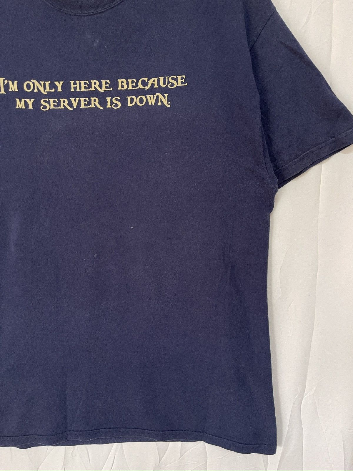 Vintage Vintage JINX Server Is Down T shirt Size US XL / EU 56 / 4 - 3 Thumbnail
