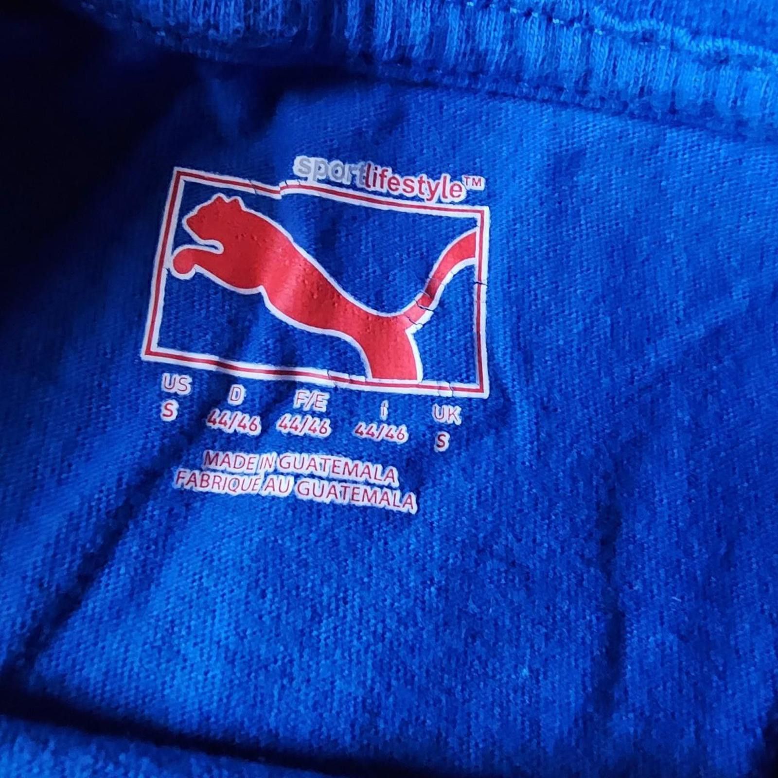 Puma Puma Blue Small T-Shirt Size US S / EU 44-46 / 1 - 3 Thumbnail