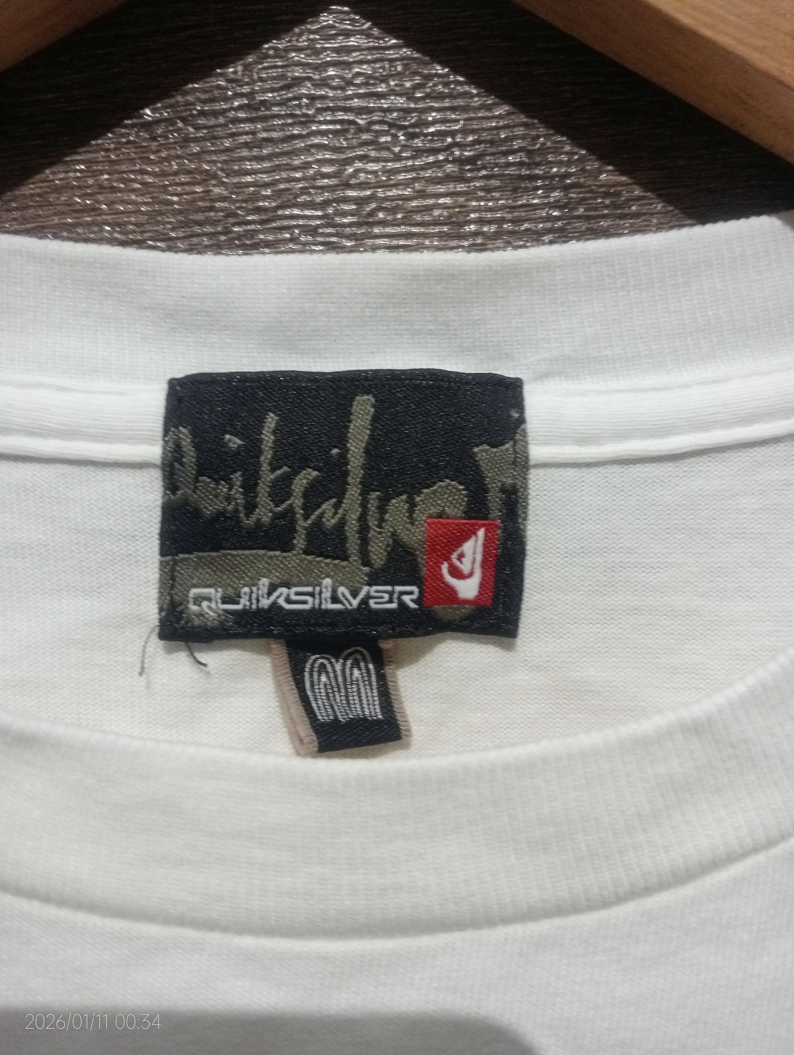 Quiksilver Vintage Quiksilver Tee Very Rare Size US M / EU 48-50 / 2 - 5 Thumbnail