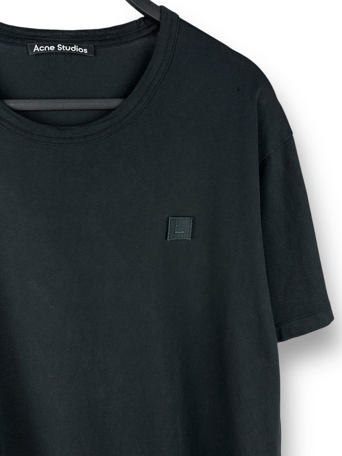 Acne Studios Acne Studios Nash Face Logo Black T-Shirt Size US S / EU 44-46 / 1 - 3 Thumbnail