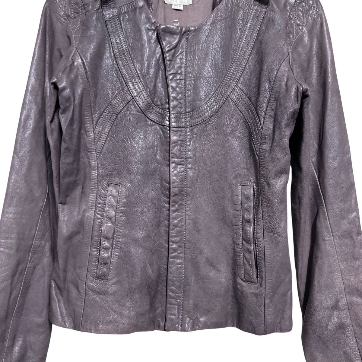 Diesel Diesel leather Biker Jacket Graphic Lining Size XS / US 0-2 / IT 36-38 - 8 Thumbnail