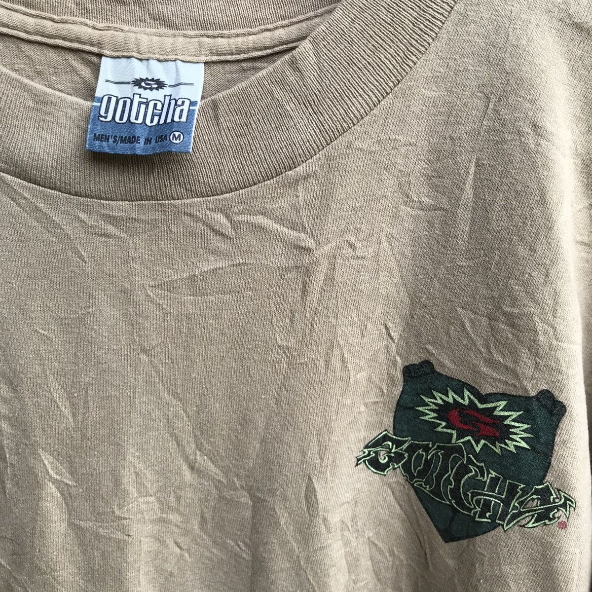 Gotcha × Vintage Vintage 90s GOTCHA usa surf tee Size US M / EU 48-50 / 2 - 4 Thumbnail