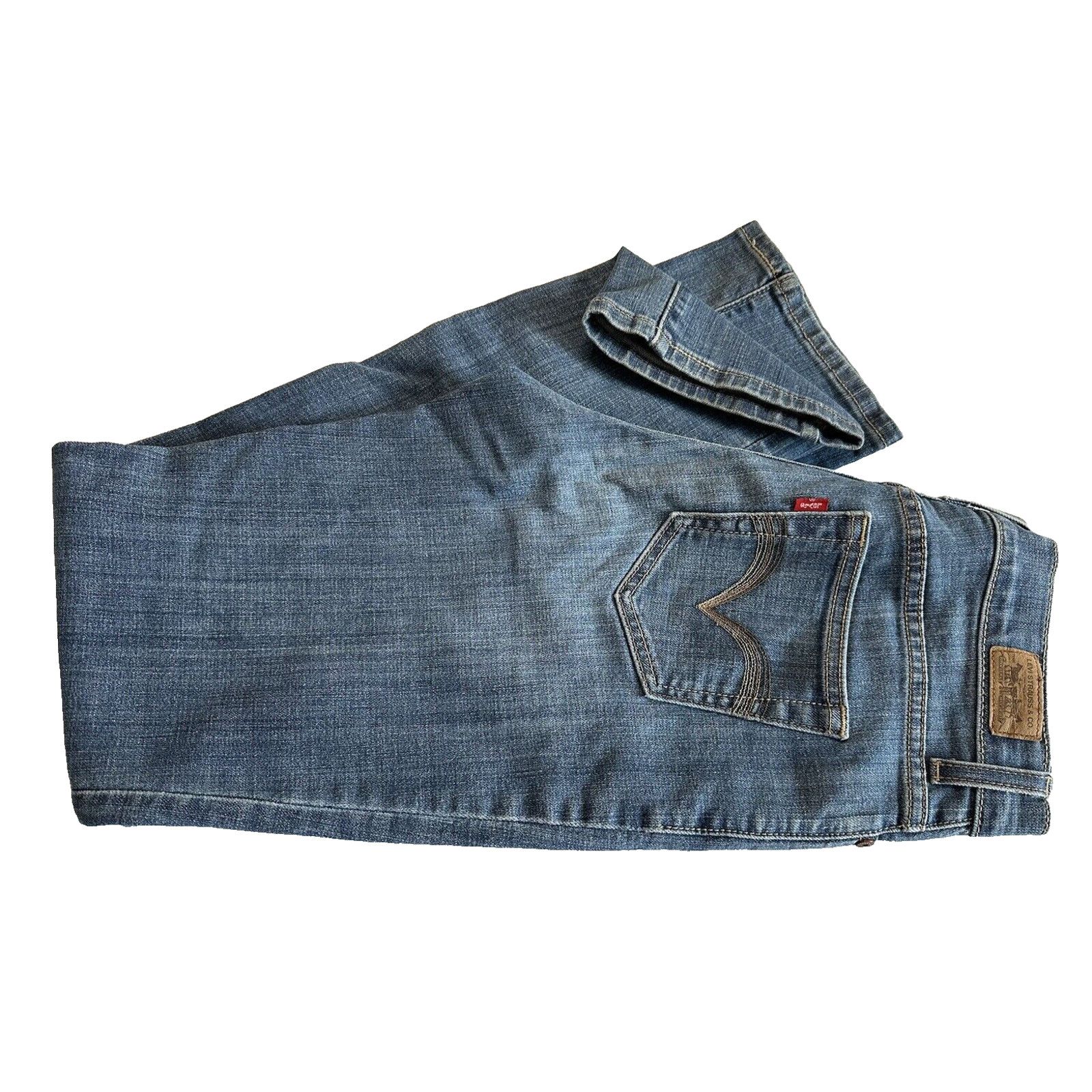 Levi's Levis Original Perfectly Slimming 512 Jeans Blue Sz 6M VTG Size 28" / US 6 / IT 42 - 1 Thumbnail
