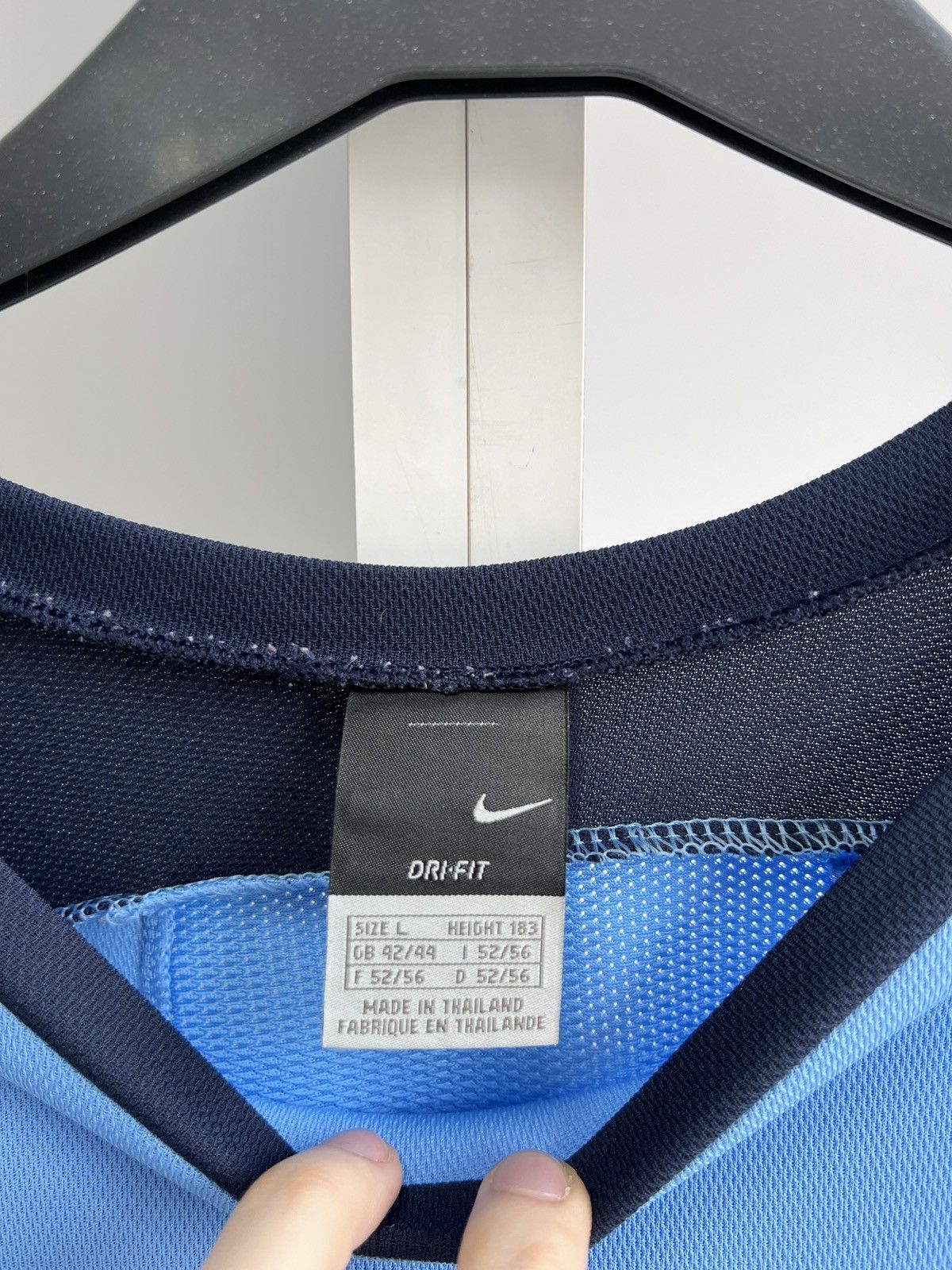 Nike × Vintage Vintage Nike Dri-Fit Tennis Jersey Size US L / EU 52-54 / 3 - 11 Thumbnail