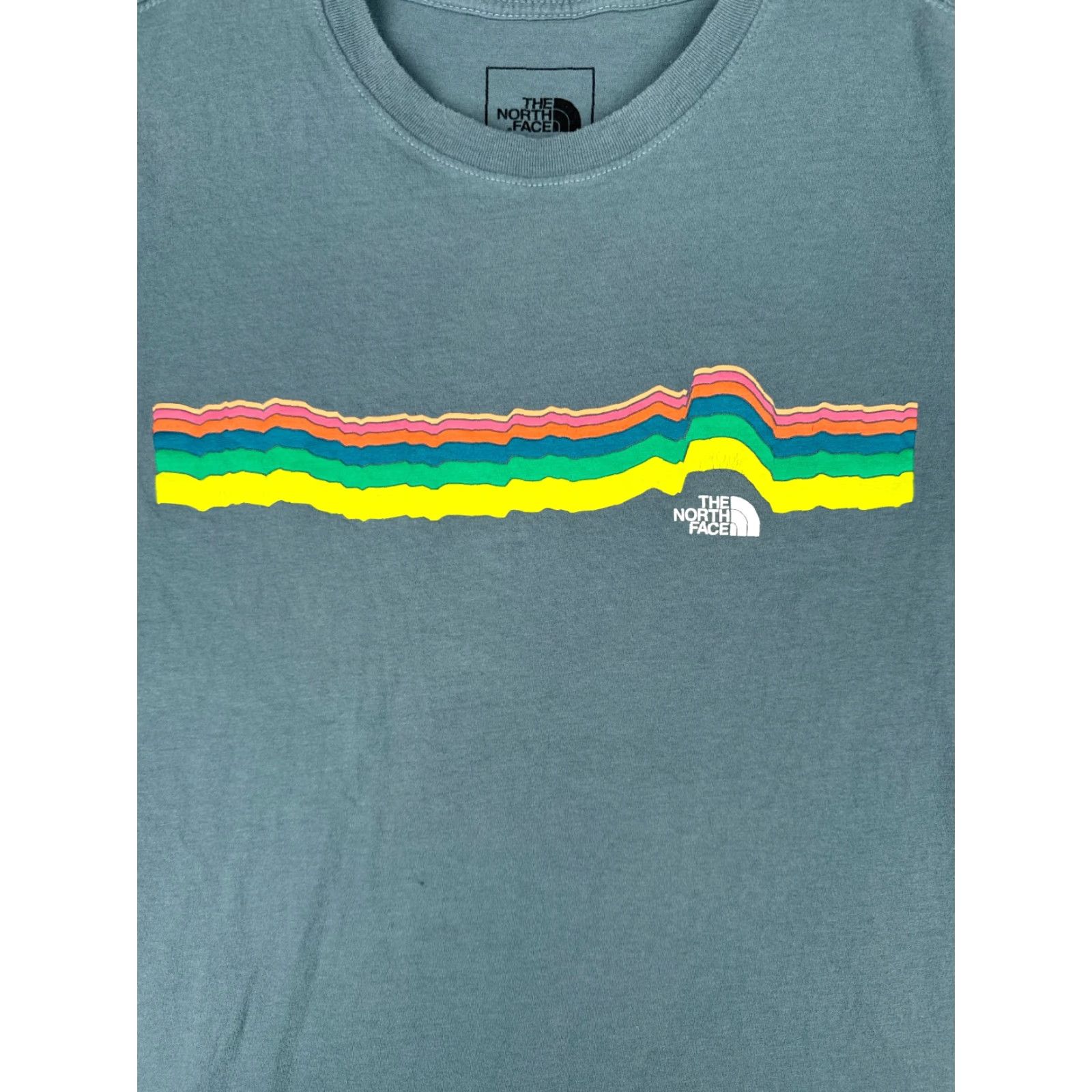 The North Face The North Face Shirt Men Large Blue Short Sleeve Crew Neck 100% Cotton Logo Size US L / EU 52-54 / 3 - 6 Thumbnail