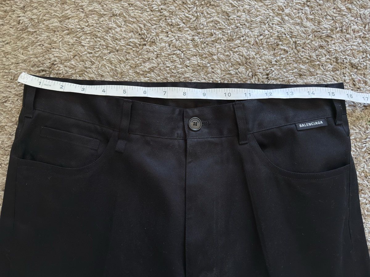 Balenciaga Demna 2018 Black Baggy Trousers Size US 30 / EU 46 - 5 Thumbnail