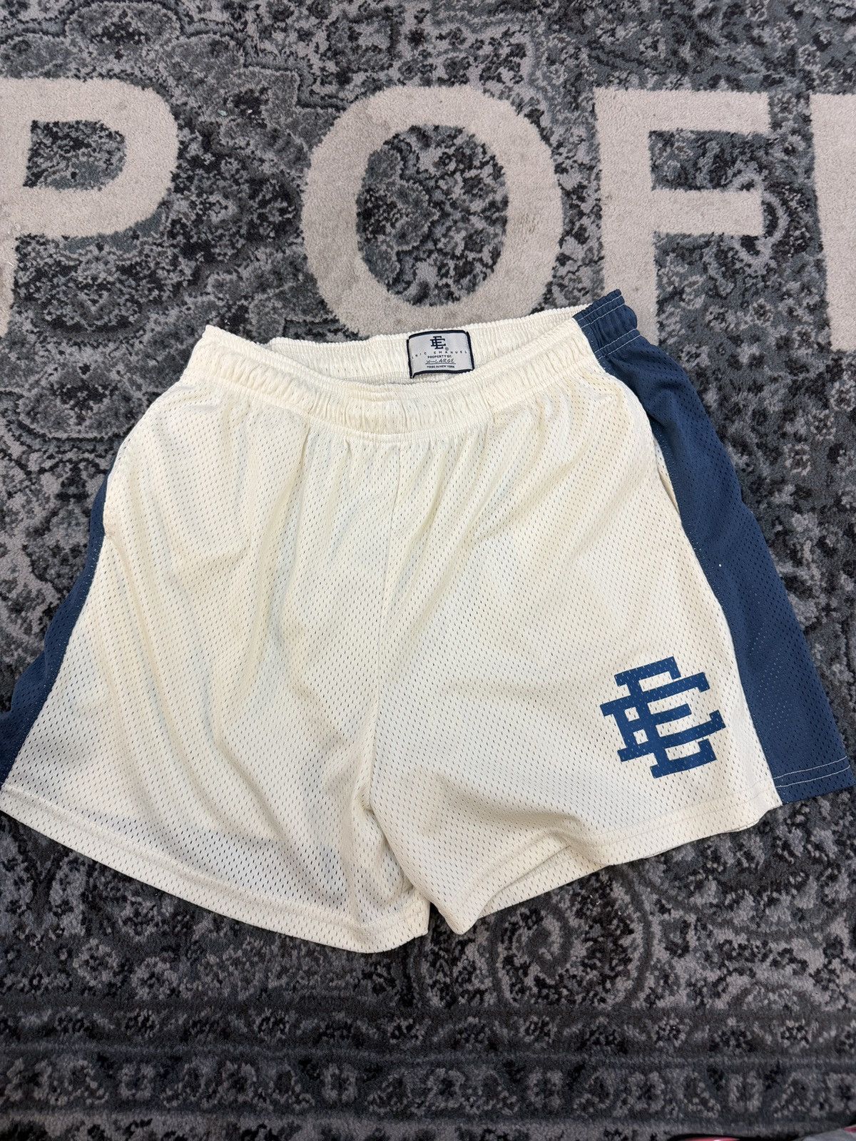 Eric Emanuel Eric Emanuel antique white navy shorts Size US 36 / EU 52 - 1 Thumbnail
