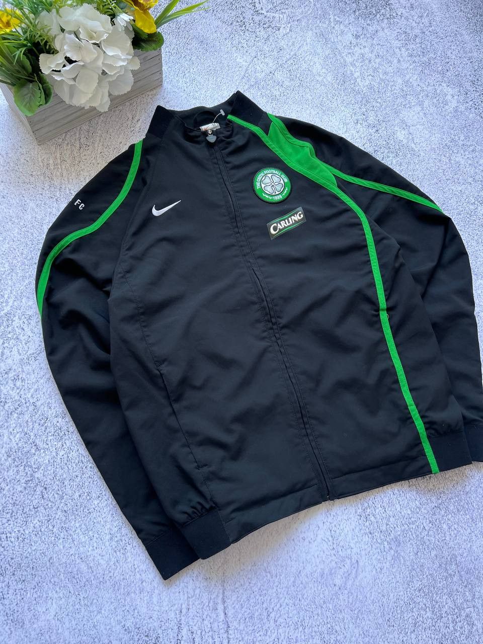 Nike 2007/2008 CELTIC NIKE TRACK JACKET Y2K FOOTBALL Size US M / EU 48-50 / 2 - 13 Thumbnail