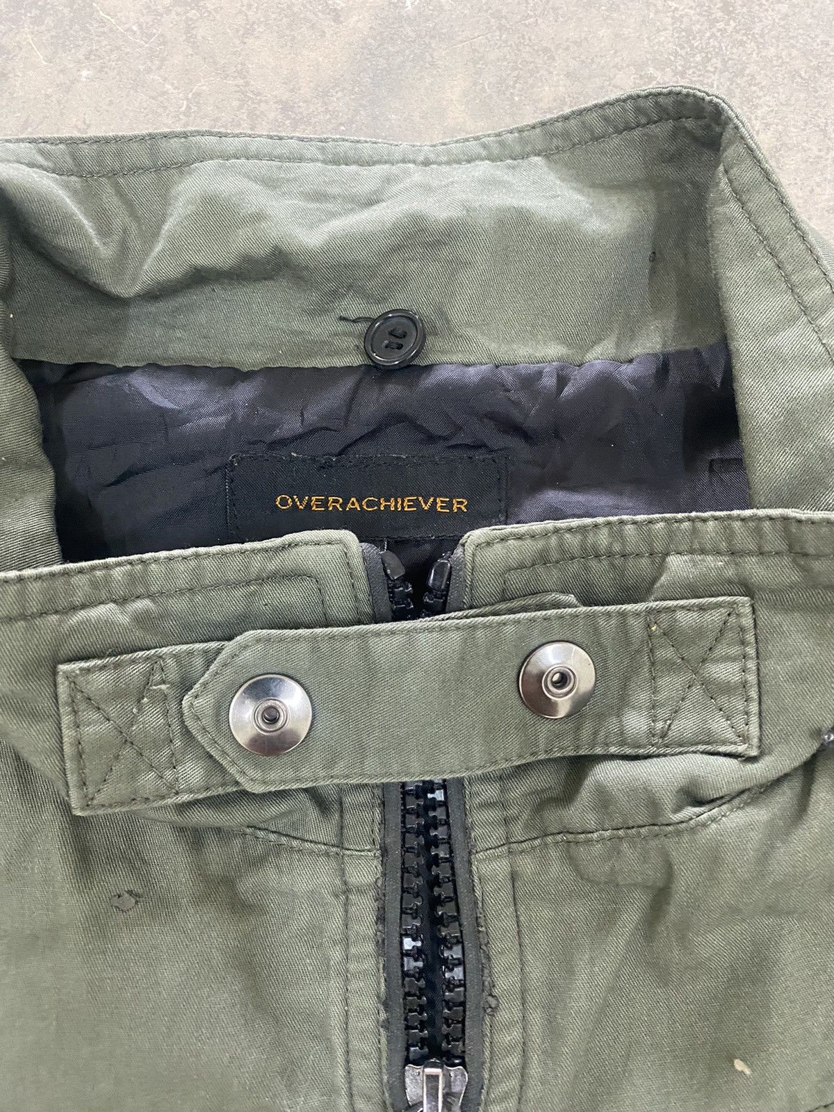 Japanese Brand Overachiever Military Punk Jacket 90s lgb grunge Size US M / EU 48-50 / 2 - 16 Thumbnail