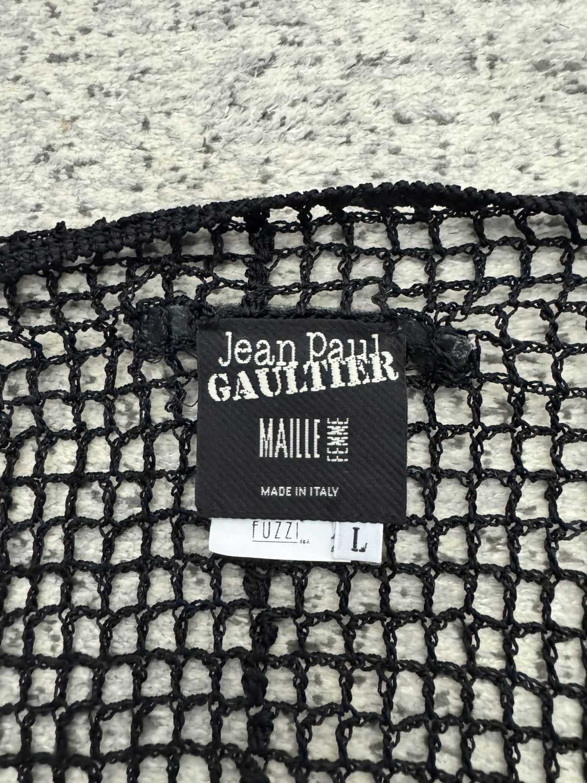 Jean Paul Gaultier Jean Paul Gaultier JPG Vintage 90s Rare Transparent Top Size L / US 10 / IT 46 - 3 Thumbnail
