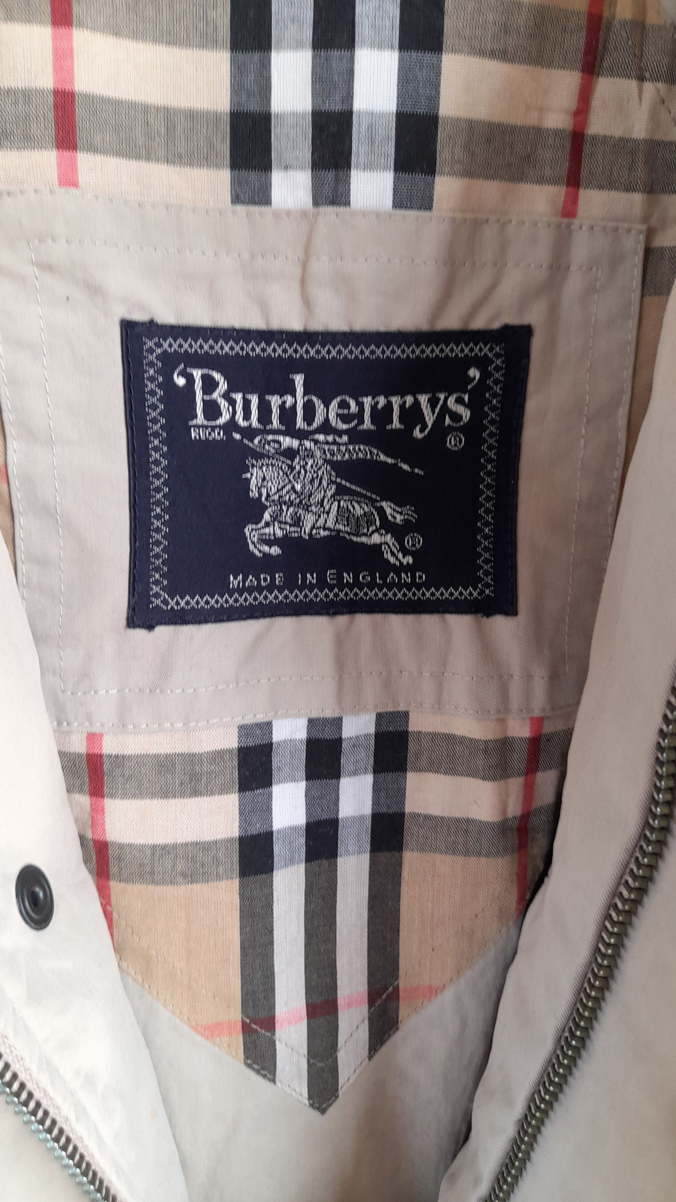 Burberry × Vintage Vintage Burberrys Coat Jacket Size US L / EU 52-54 / 3 - 3 Thumbnail