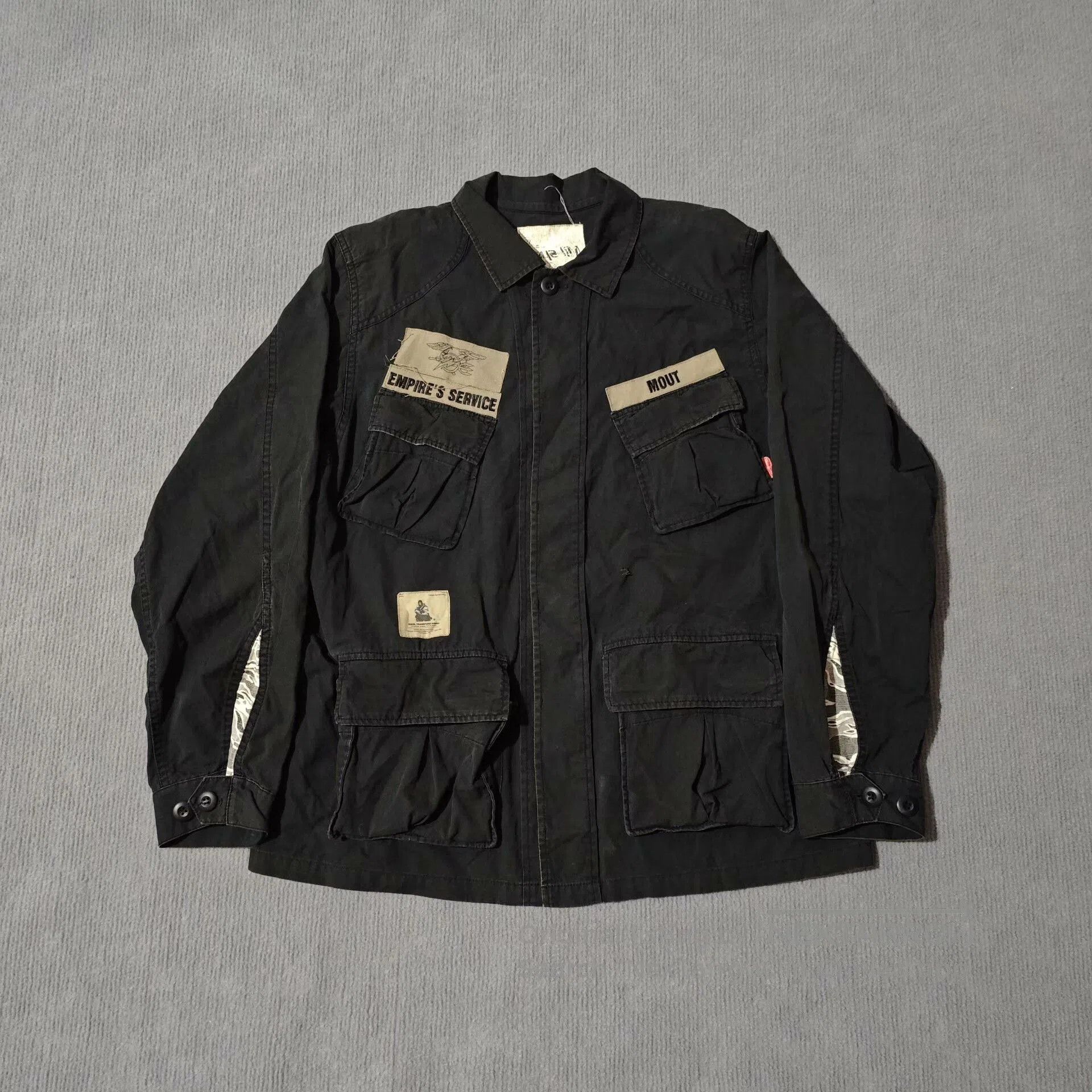 Wtaps Wtaps 00ss First Gen Black Four. Size US L / EU 52-54 / 3 - 1 Thumbnail