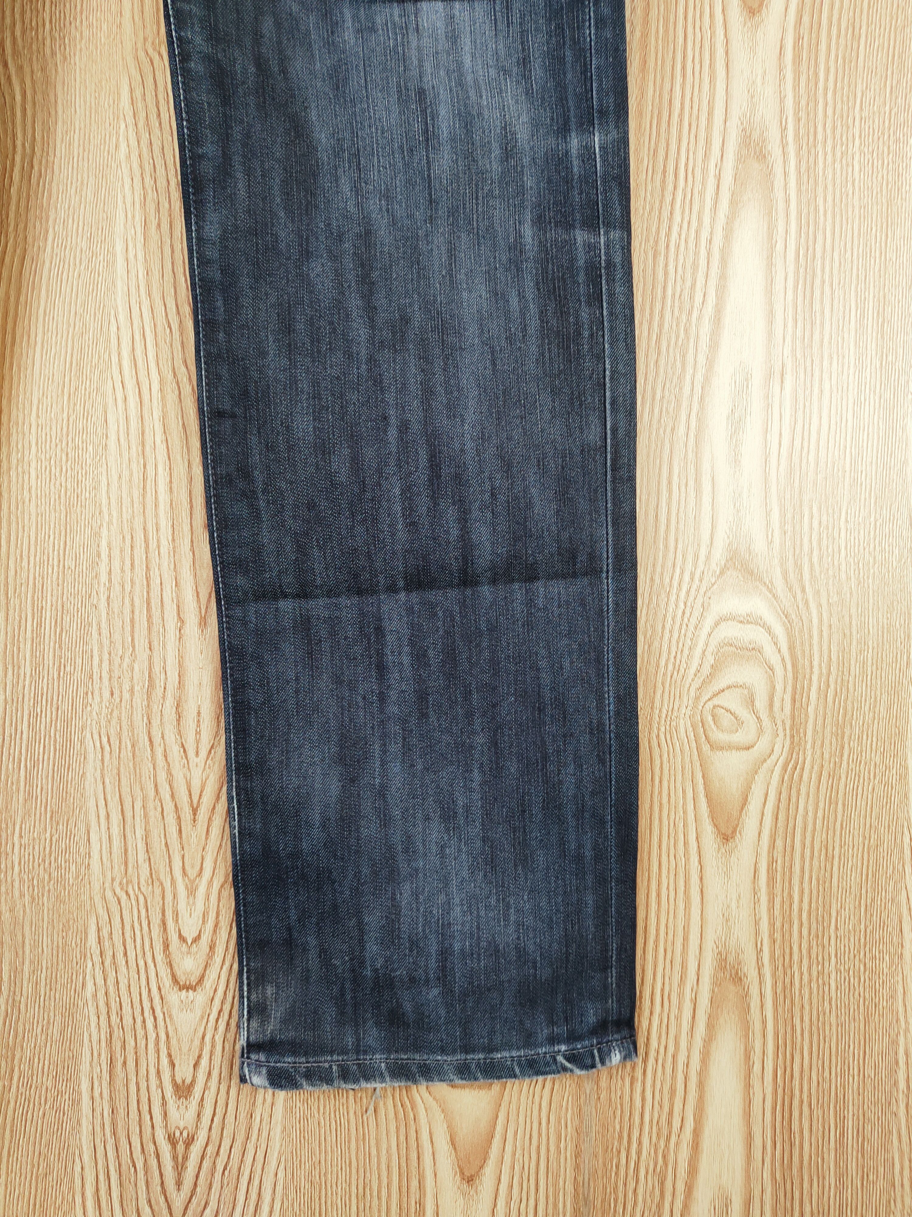 Edwin Edwin Black Distressed Ripped Jeans #W791 Size US 32 / EU 48 - 6 Thumbnail