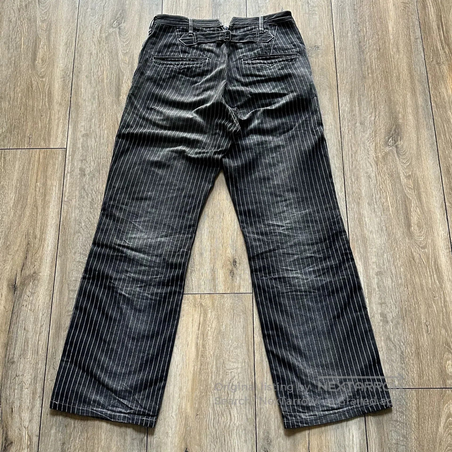 Jelado JELADO WABASH Discharge Distressed Patched Pants. Size US 31 - 7 Thumbnail