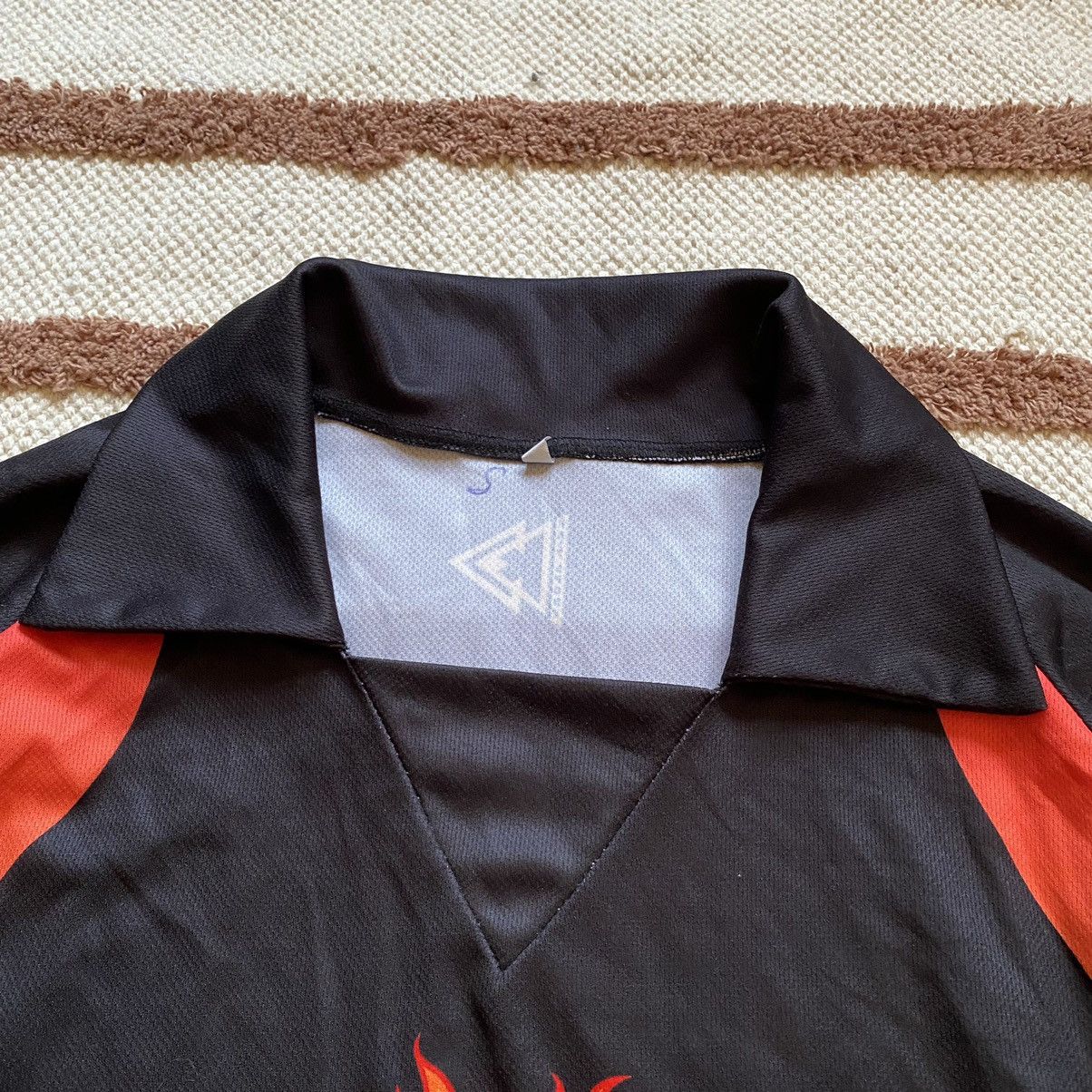 Harley Davidson VINTAGE CRAZY HOHOLS UKRAINE BIKERS FLAME KRAKADIL JERSEY Size US XL / EU 56 / 4 - 11 Thumbnail