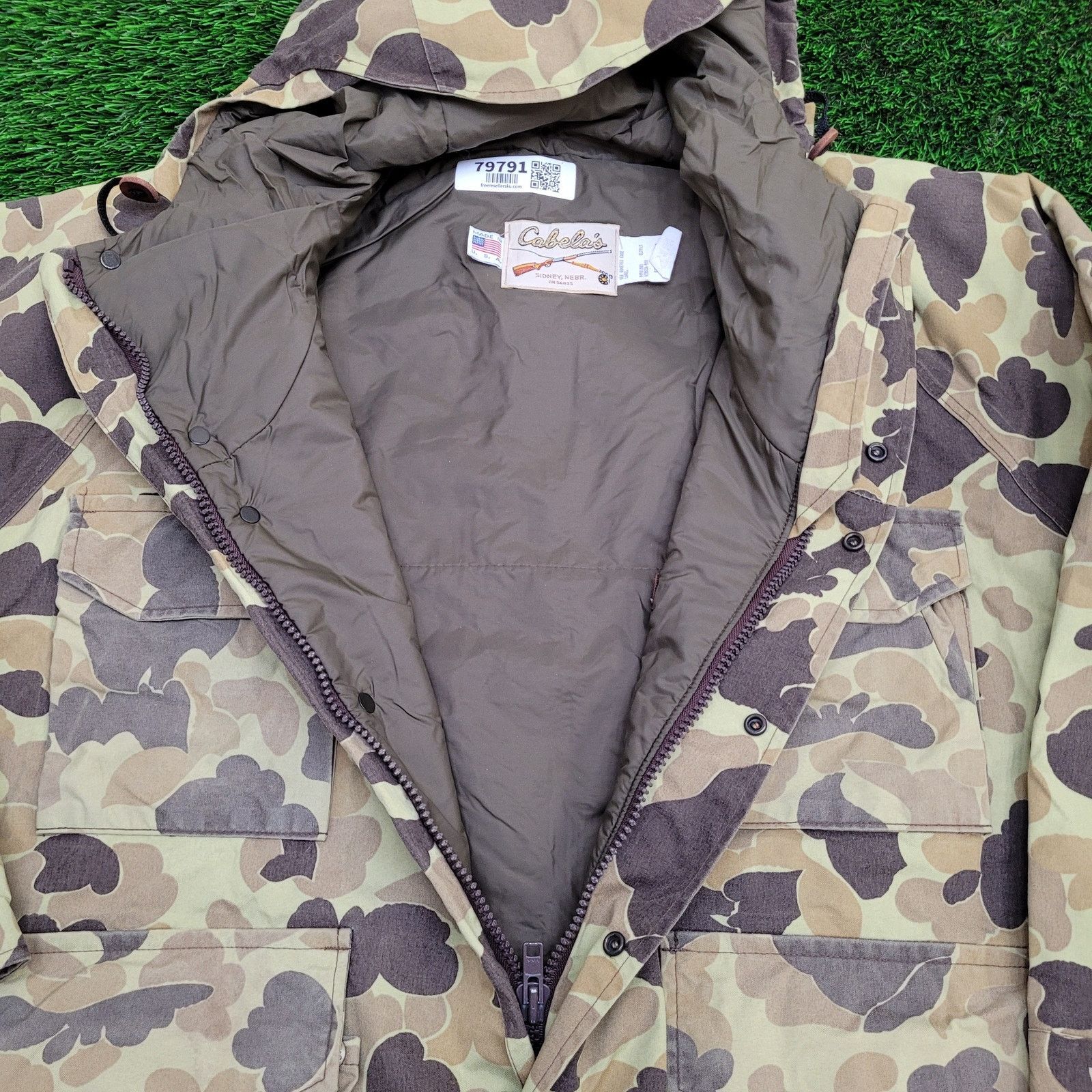 Vintage Vintage 90s Cabelas Hunting Jacket Large 26x30 Lined Hunting Size US L / EU 52-54 / 3 - 15 Thumbnail