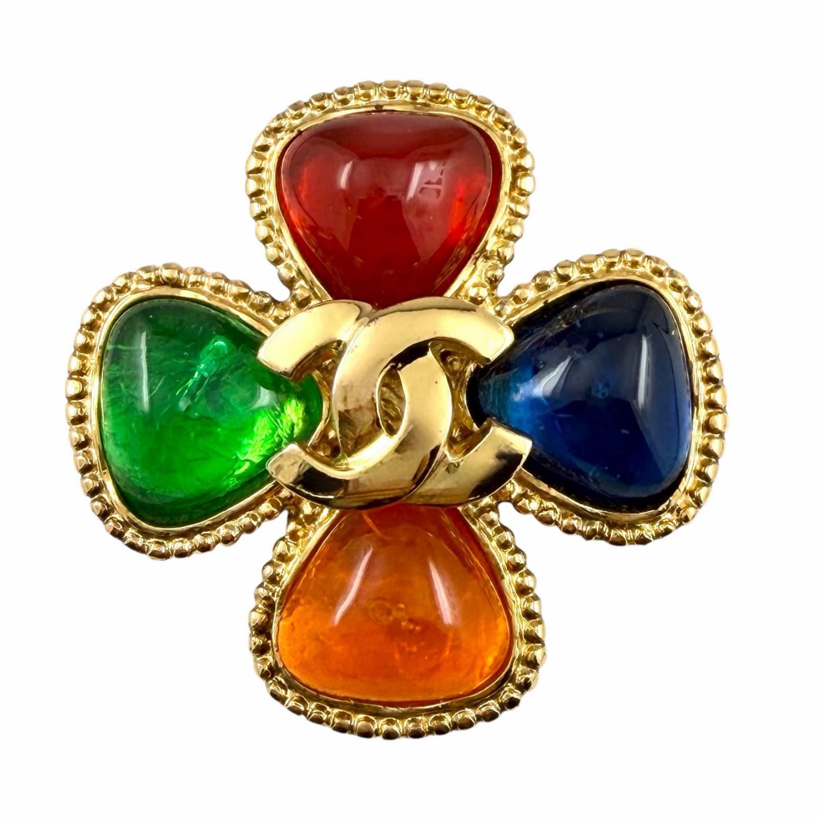Chanel Chanel Chanel Logo Brooch Metal Brooch DUTY FREE for USA Size ONE SIZE - 1 Thumbnail