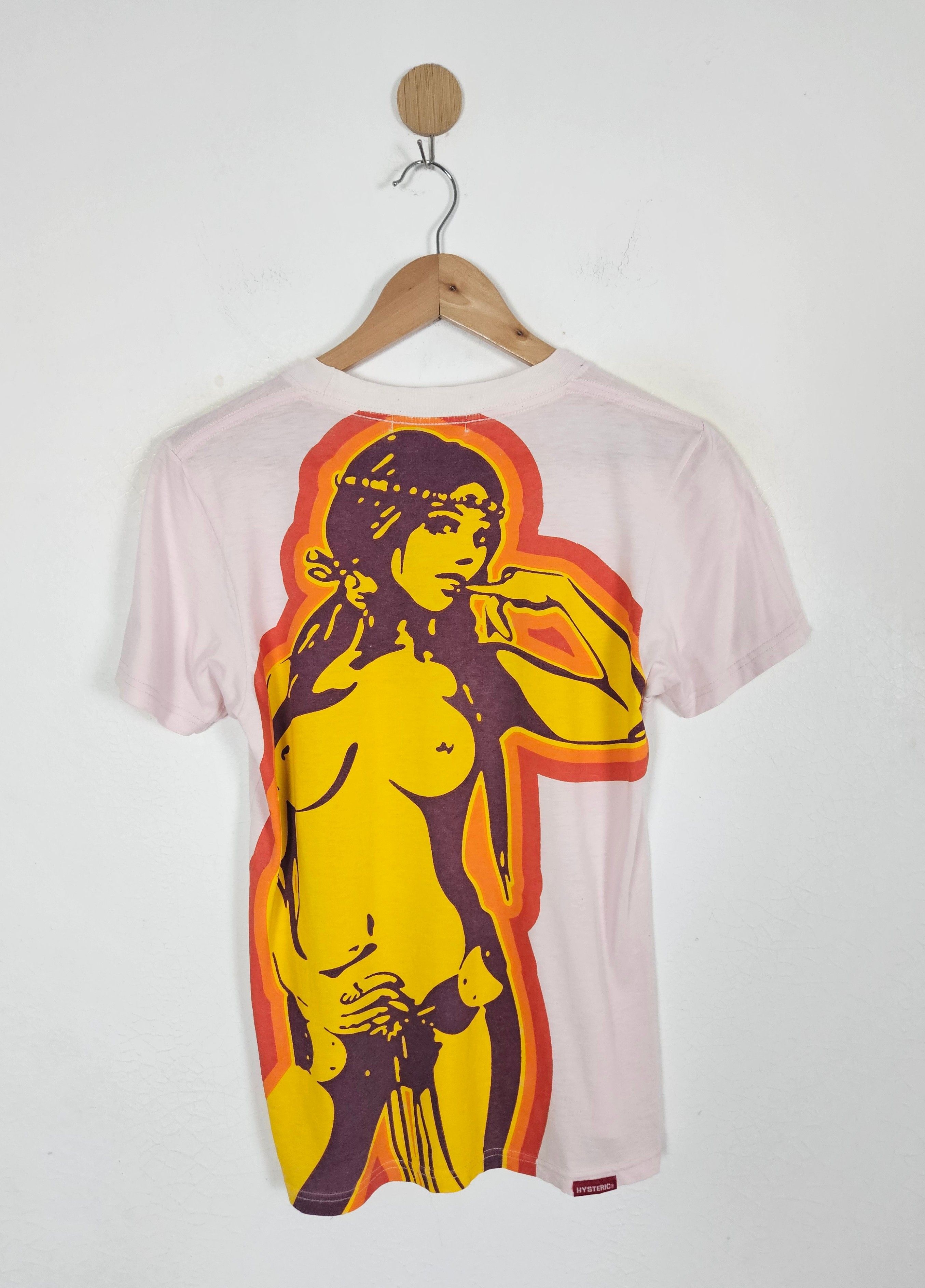 Hysteric Glamour Hysteric Glamour Nude Native Girl shirt Size US S / EU 44-46 / 1 - 1 Thumbnail