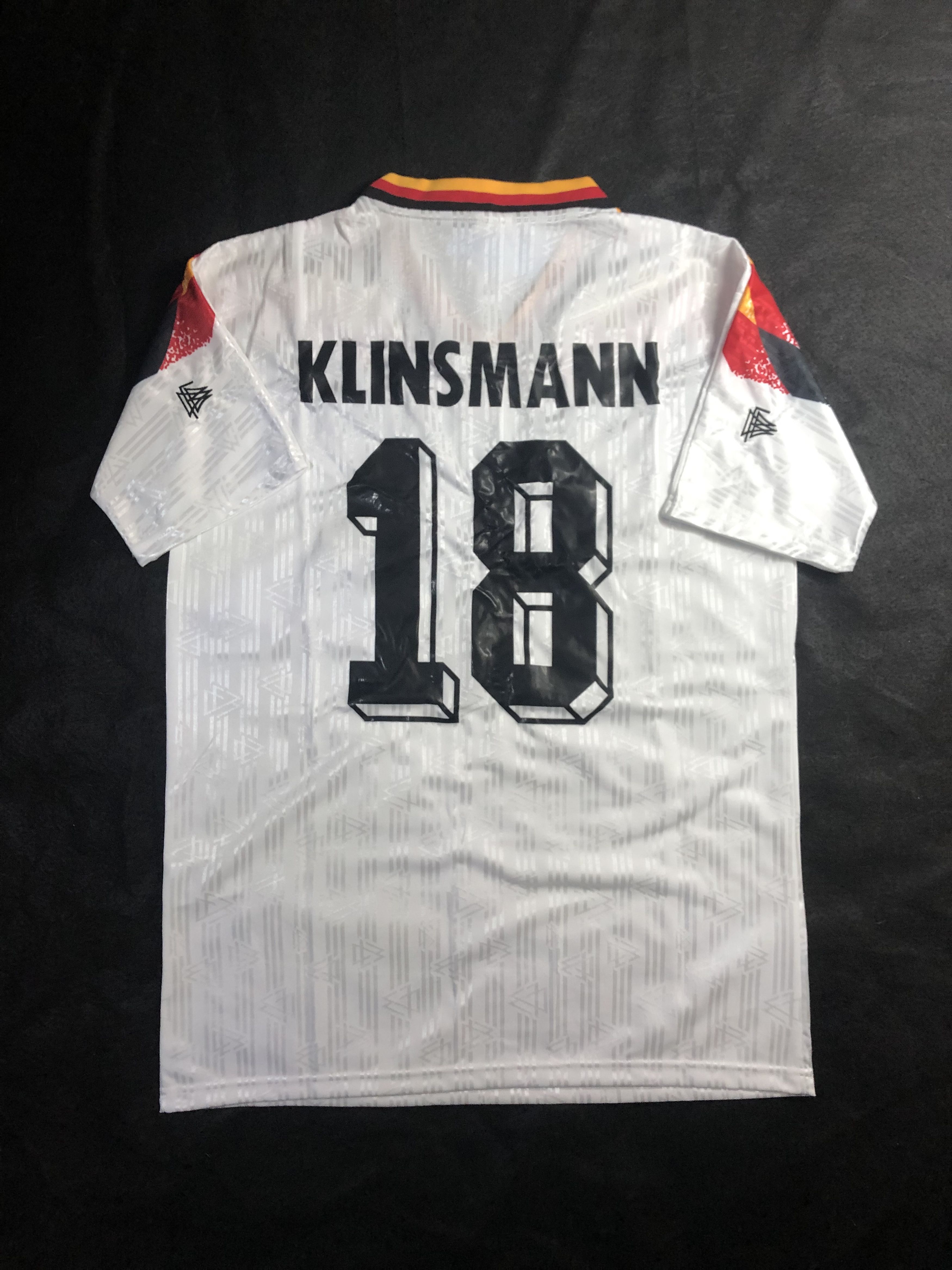 Vintage 1994 German Klinsmann Home Soccer Jersey Size US L / EU 52-54 / 3 - 2 Thumbnail