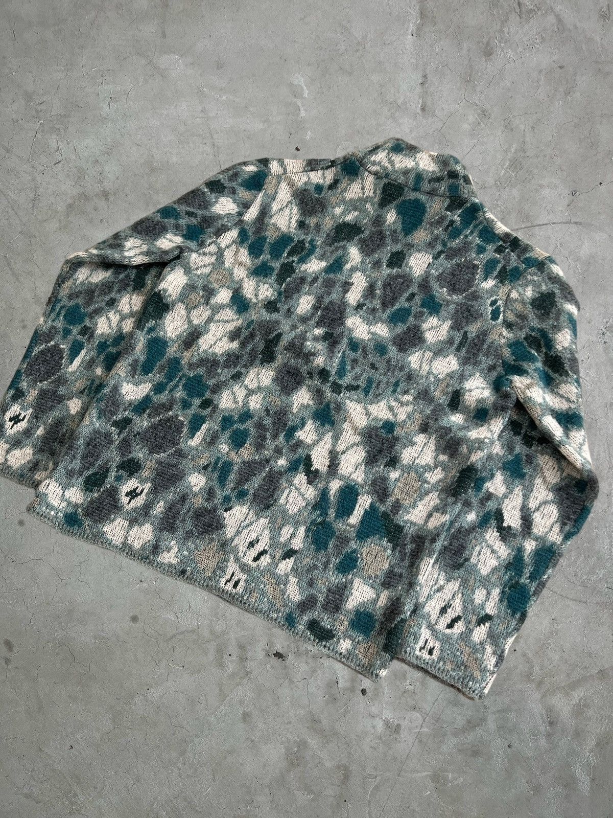 Jil Sander AW/08 Jil Sander Mohair Marble Sweater Size US L / EU 52-54 / 3 - 7 Thumbnail