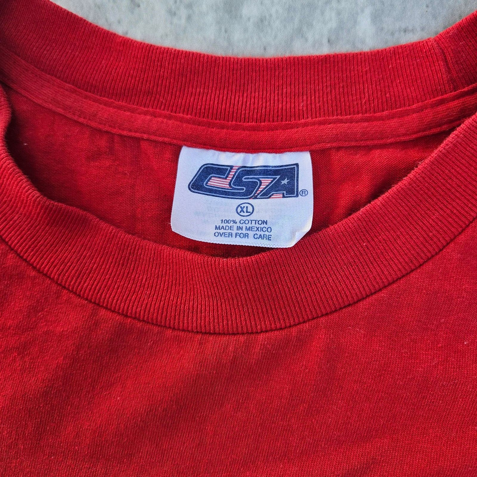 CSA Vintage Y2K Nebraska Huskers T-Shirt Size XL Raised Graphic Size US XL / EU 56 / 4 - 3 Thumbnail