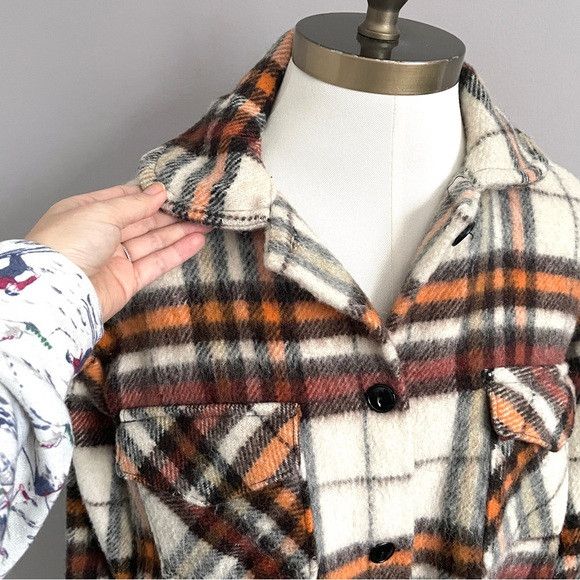 Vintage Vintage Bellaire Bell Shirt Wool Shacket - Medium Size M / US 6-8 / IT 42-44 - 3 Thumbnail