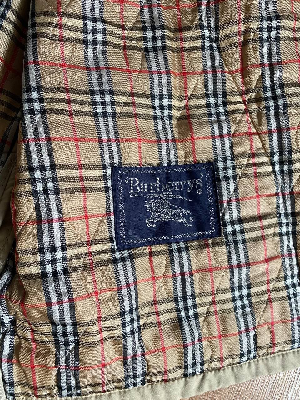 Burberry × Vintage Burberry Vintage Quilted Nova Check Jacket Size US L / EU 52-54 / 3 - 12 Thumbnail