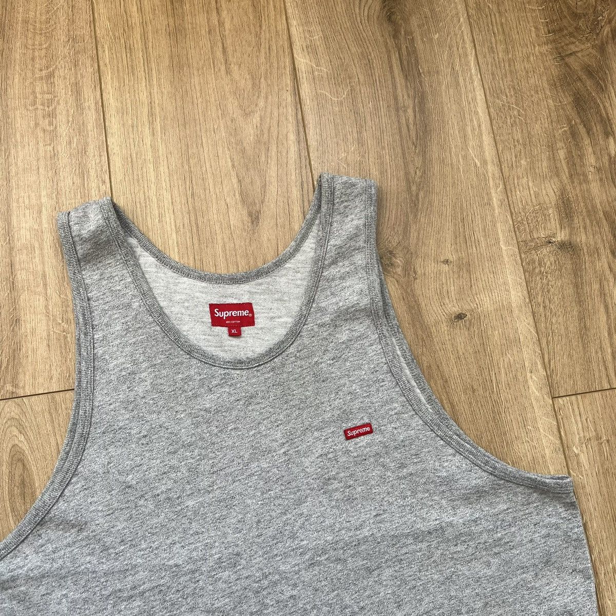 Supreme Supreme Small Box Logo Tank Top Size US XL / EU 56 / 4 - 2 Thumbnail