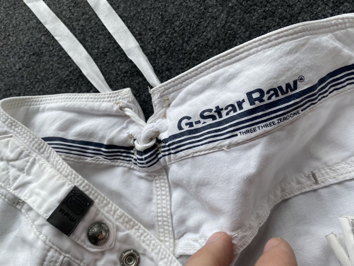 G-Star 🔥Opium Punk G Star White Relaxed women pants y2k loose 31 sz Size 32" / US 10 / IT 46 - 7 Thumbnail