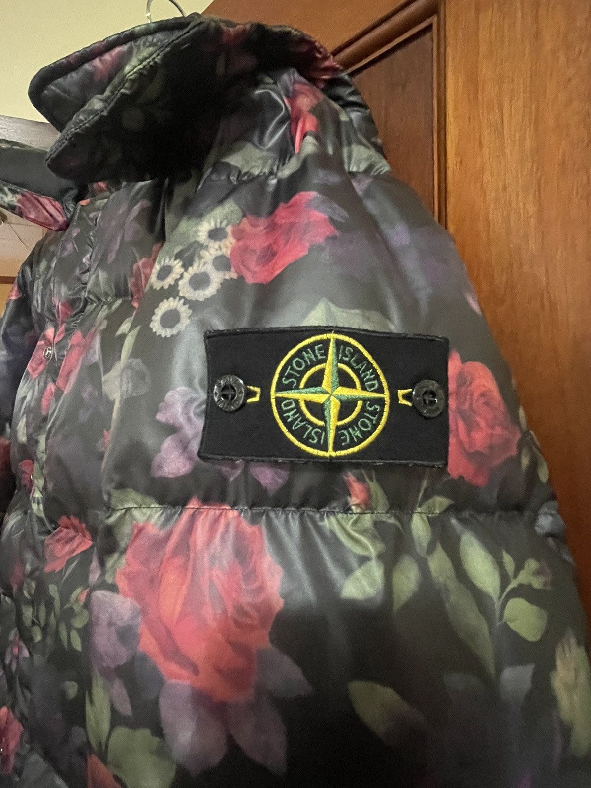 Stone Island × Supreme Stone Island x Supreme stampato puffy jacket size M Size US M / EU 48-50 / 2 - 2 Thumbnail